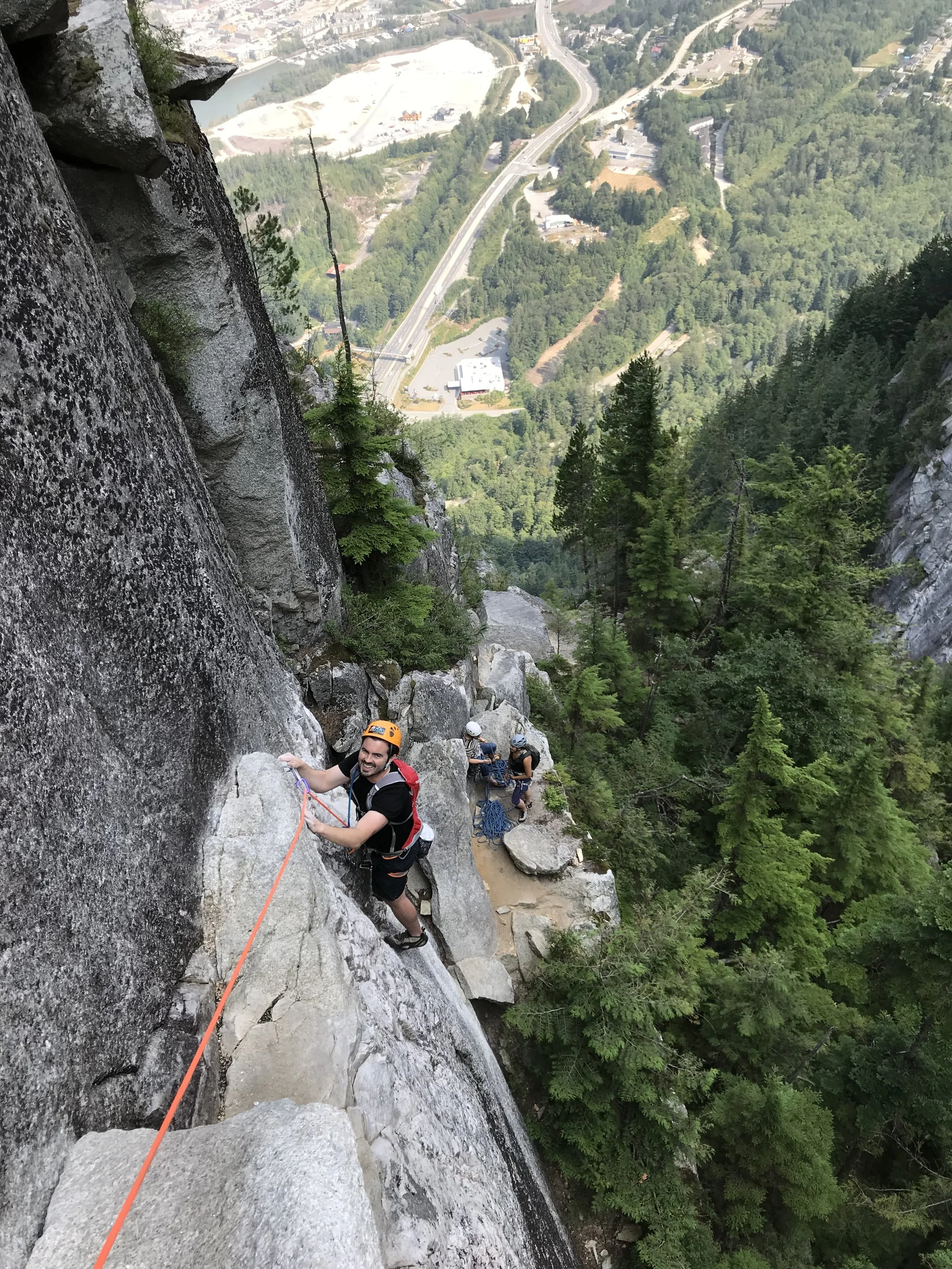 Squamish Buttress via Butt Face 5.9