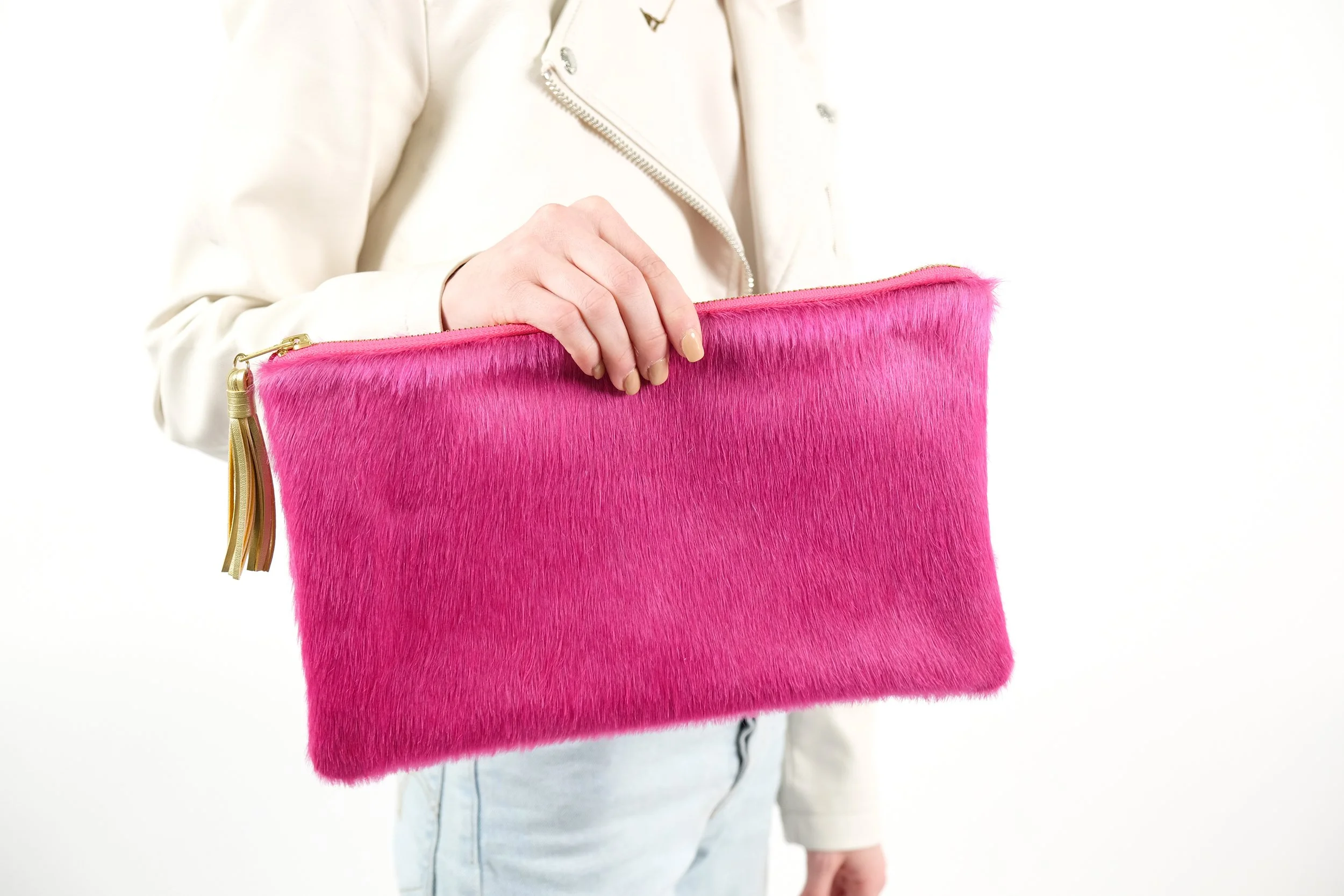 Hot Pink Clutch — Parker & Hyde