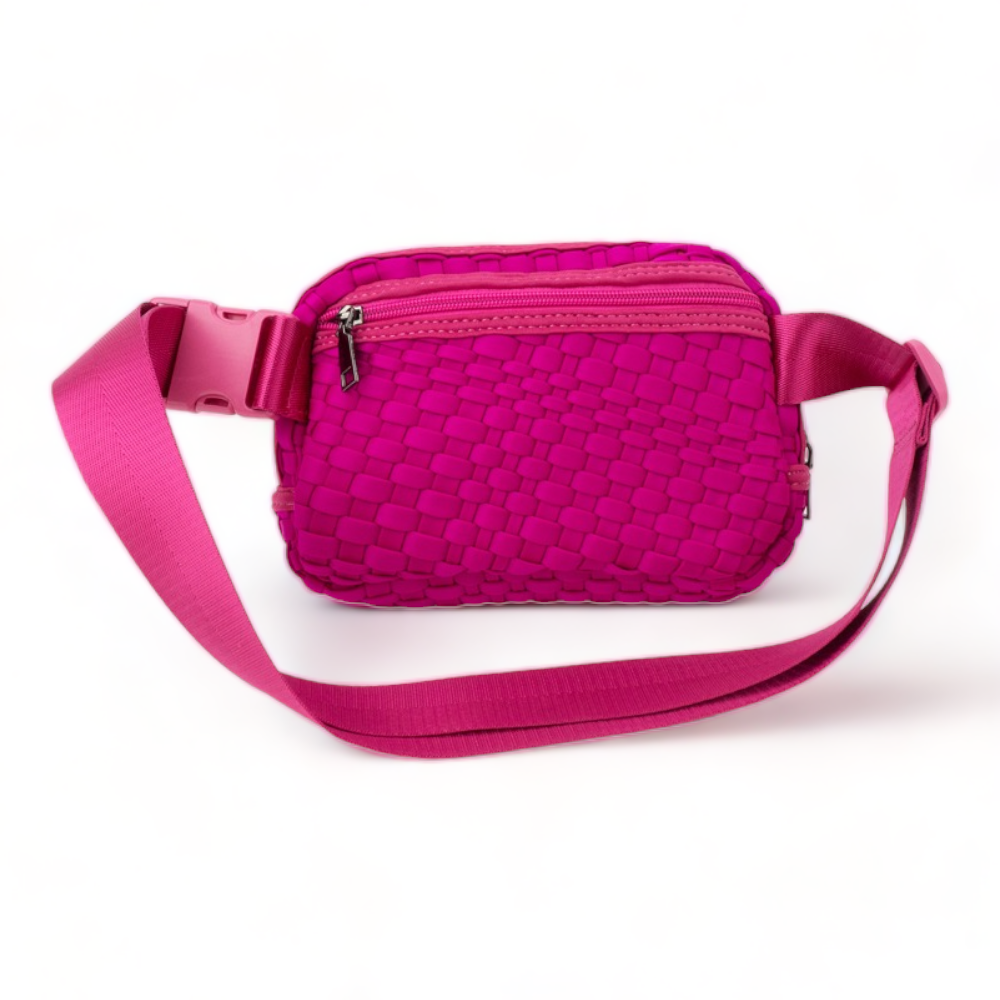 Berry Woven Belt Bag — Parker & Hyde