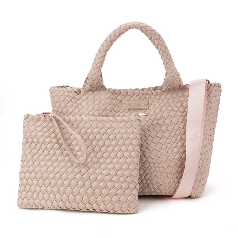 Classic Woven Tote in Petal