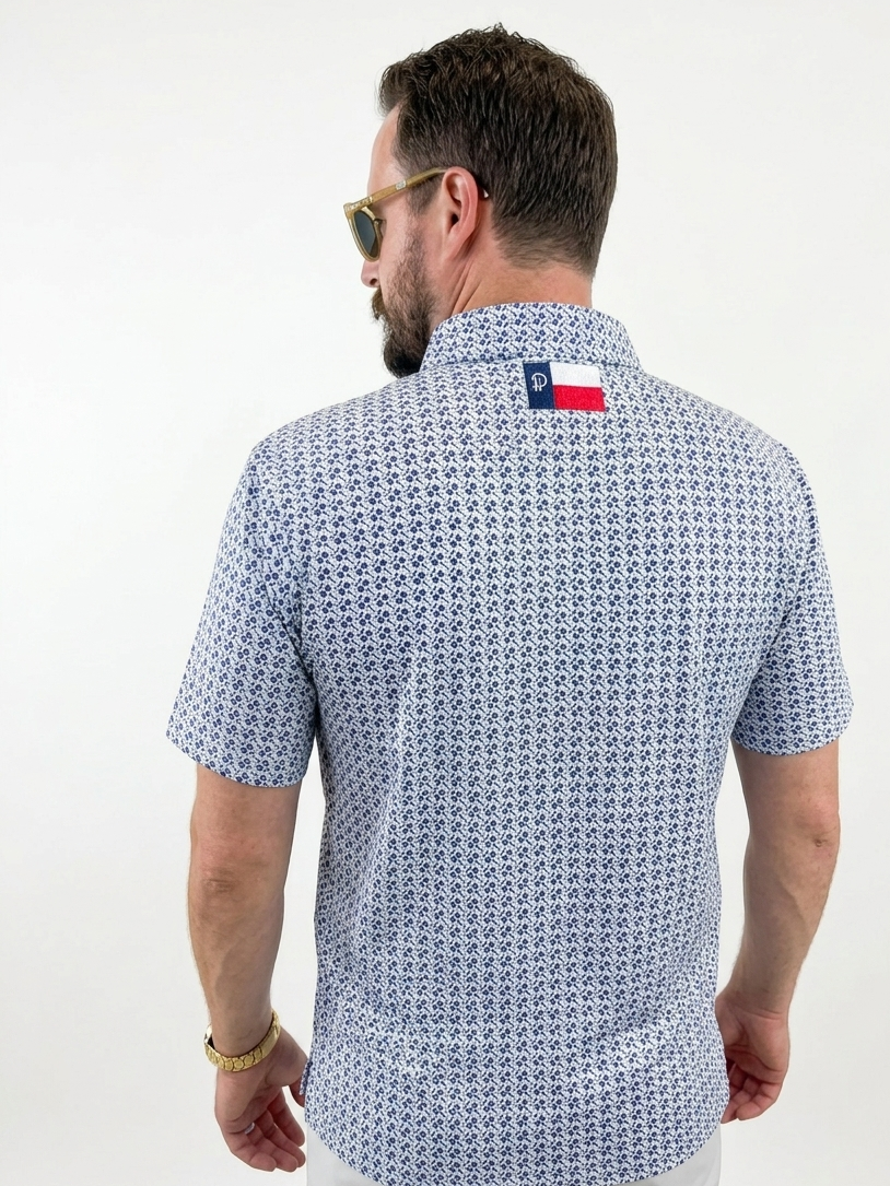 Bluebonnet Golf Shirt