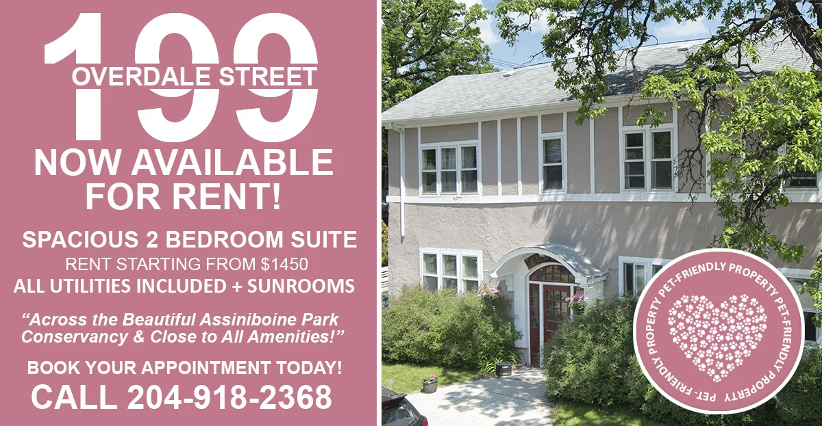 199 Overdale - Pet Friendly - Renovated 2 Bedroom for Rent - Call 204-918-2368.jpg