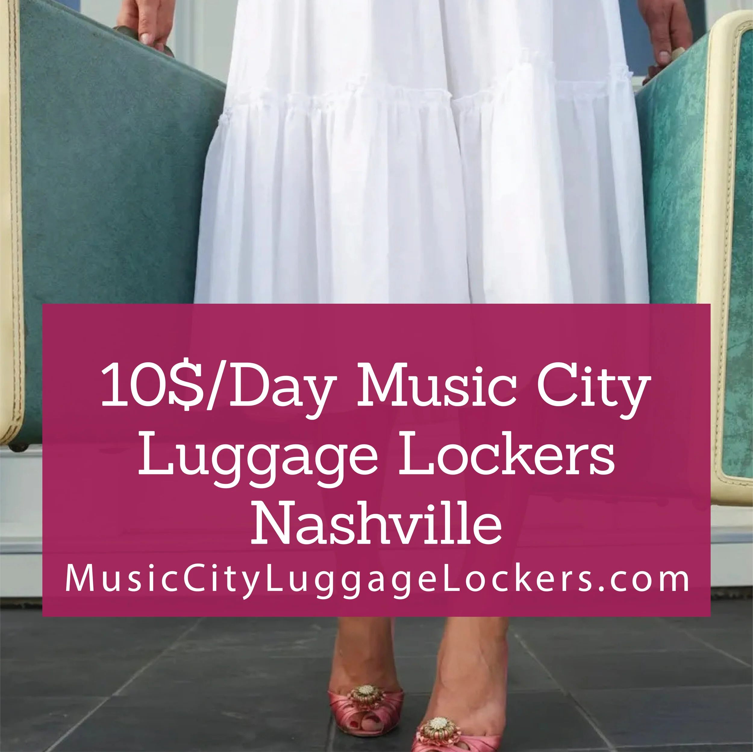 Save 10% on luggage storage with code: RestEasyNash