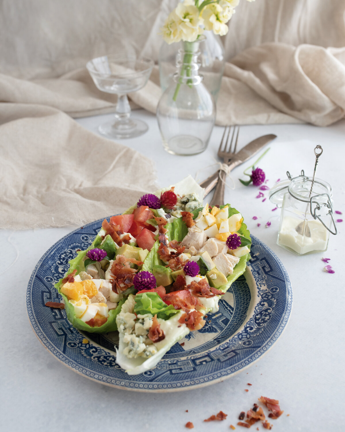 Cobb Salad - The Art of Salad by Julie Deffense