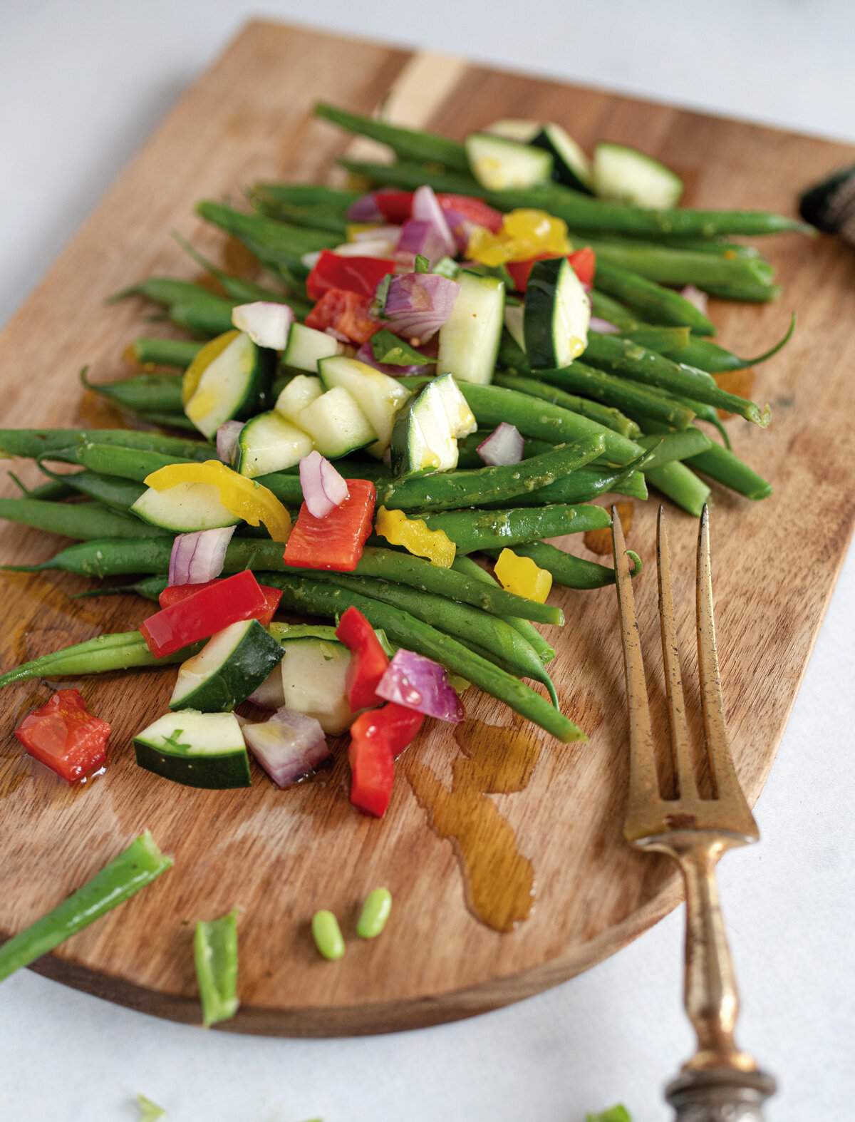 Crunchy Veggie Salad - The Art of Salad by Julie Deffense