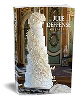 luxury wedding cakes by Julie Deffense
