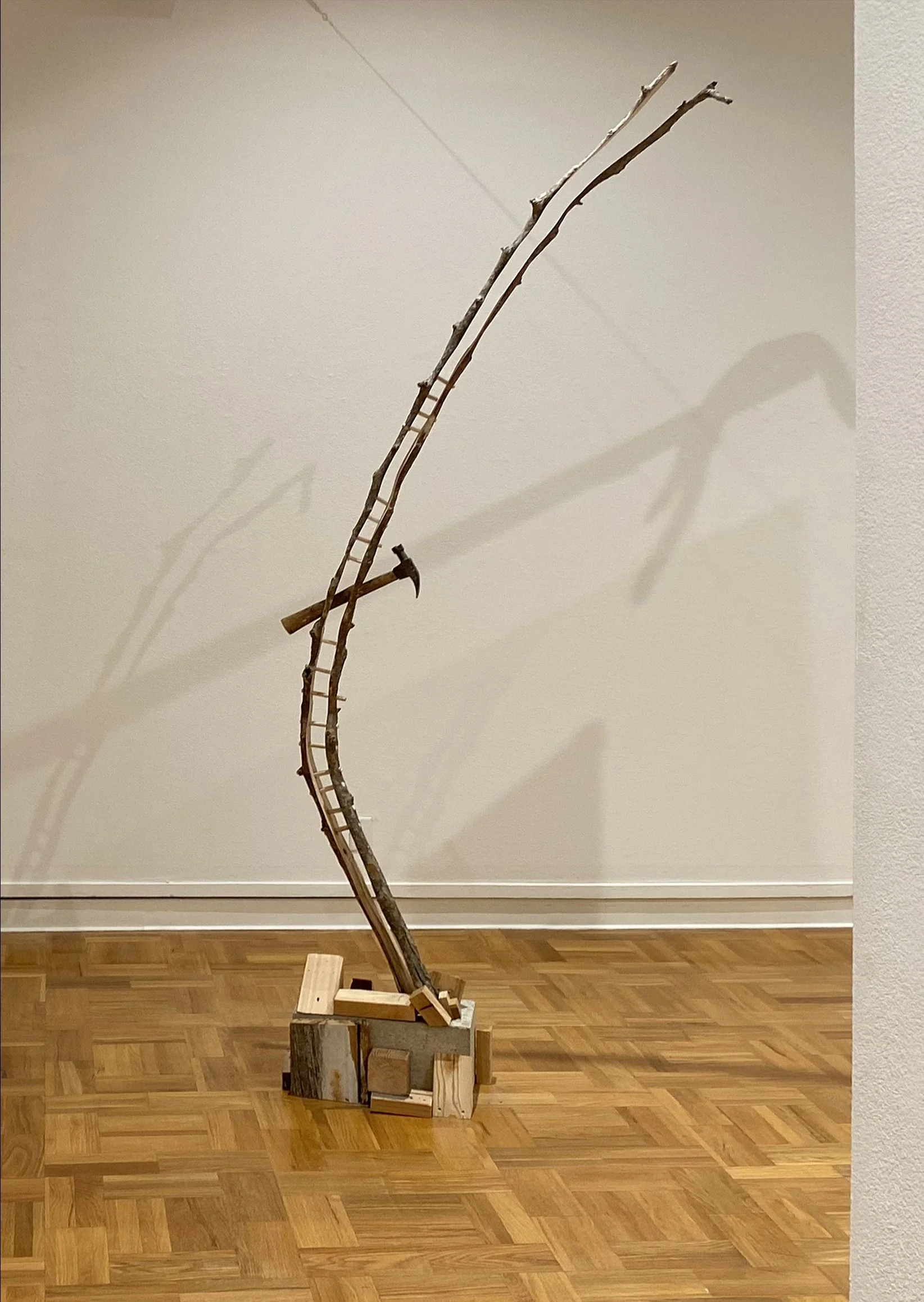 9 Constructing_wood, hammer, cement_108inx8inx22in_2025.jpg