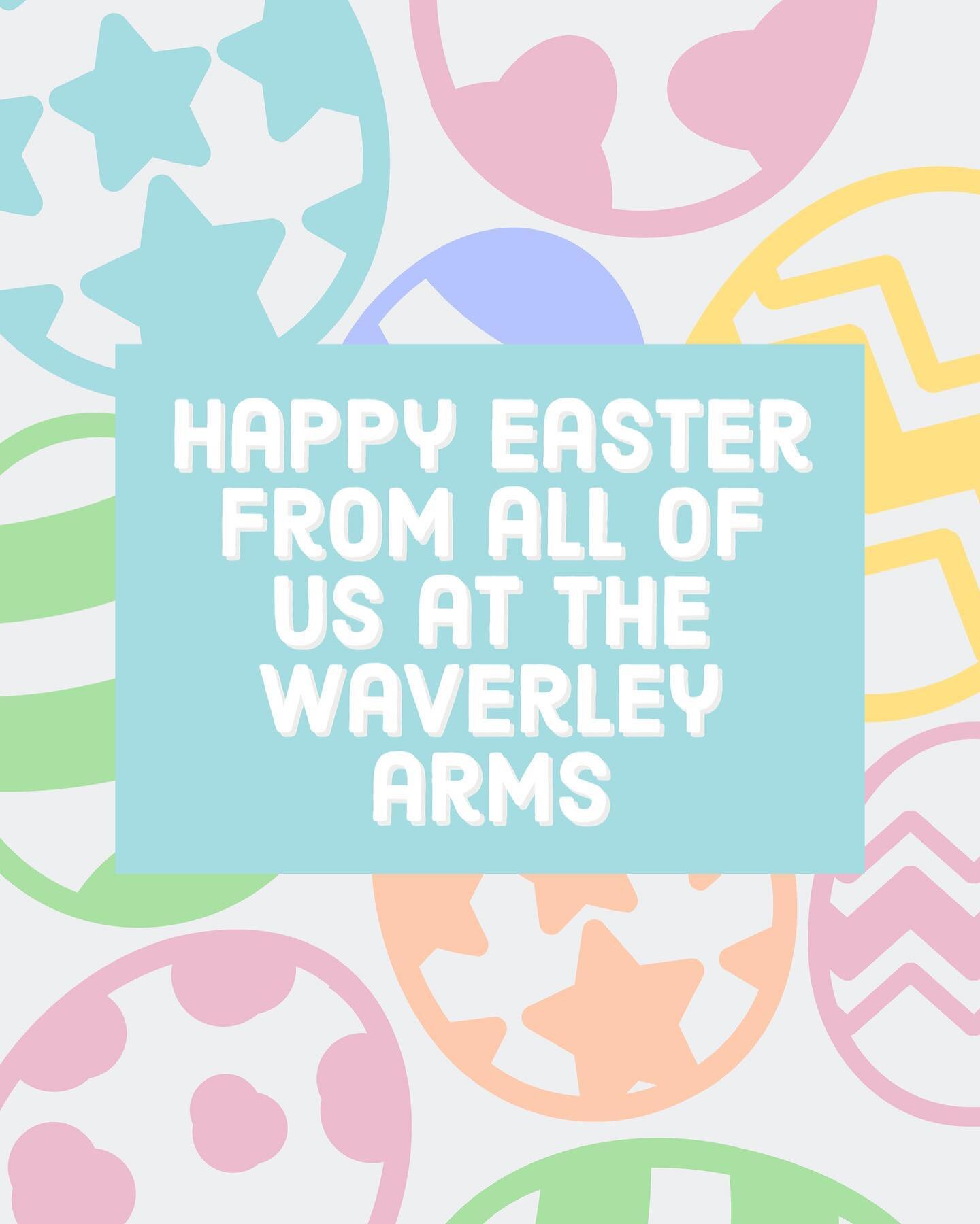 Happy Easter everyone! We&rsquo;re serving roasts all day today and tomorrow&hellip; see you there! 🤩