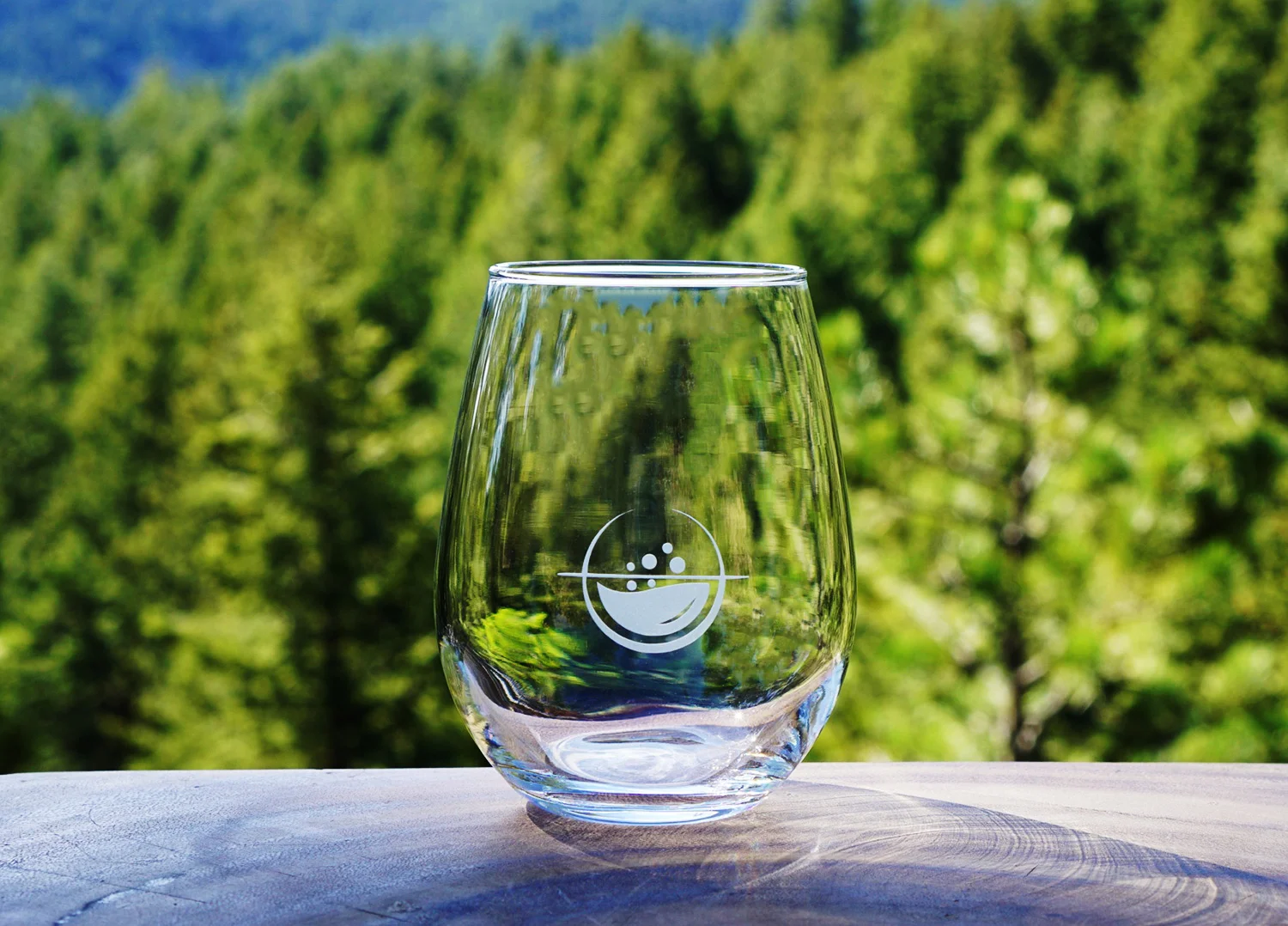 Stemless Logo Glass