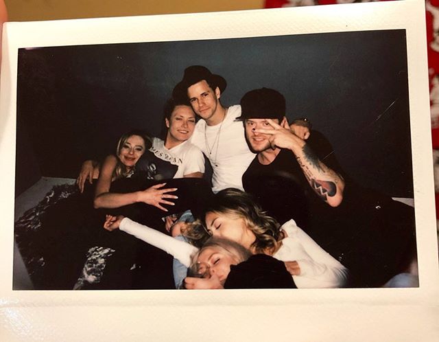 How many hours a weeks do YOU sleep a week?
(I think this was at about 6am?)
&bull;
HAPPYBirthday @janellehansen &bull;
&bull;
&bull;
&bull;
&bull;
#birthday #party #wine #insomnia #drunk #music #polaroid #tattoos #friends
