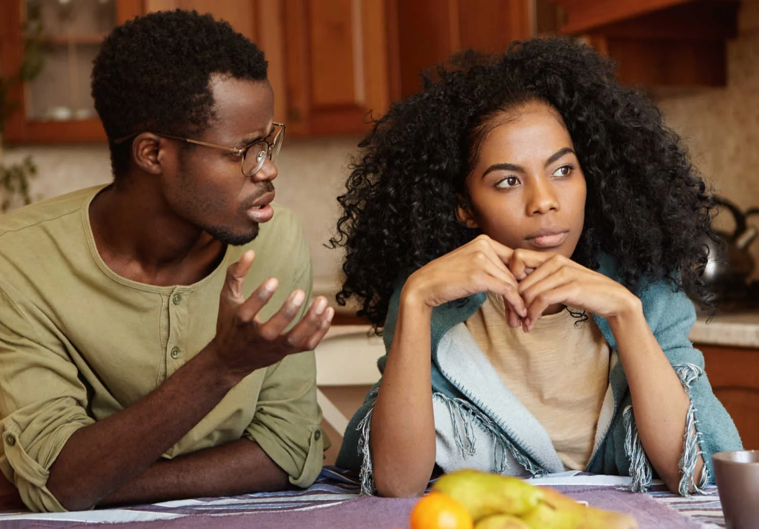 Competing With His Mom