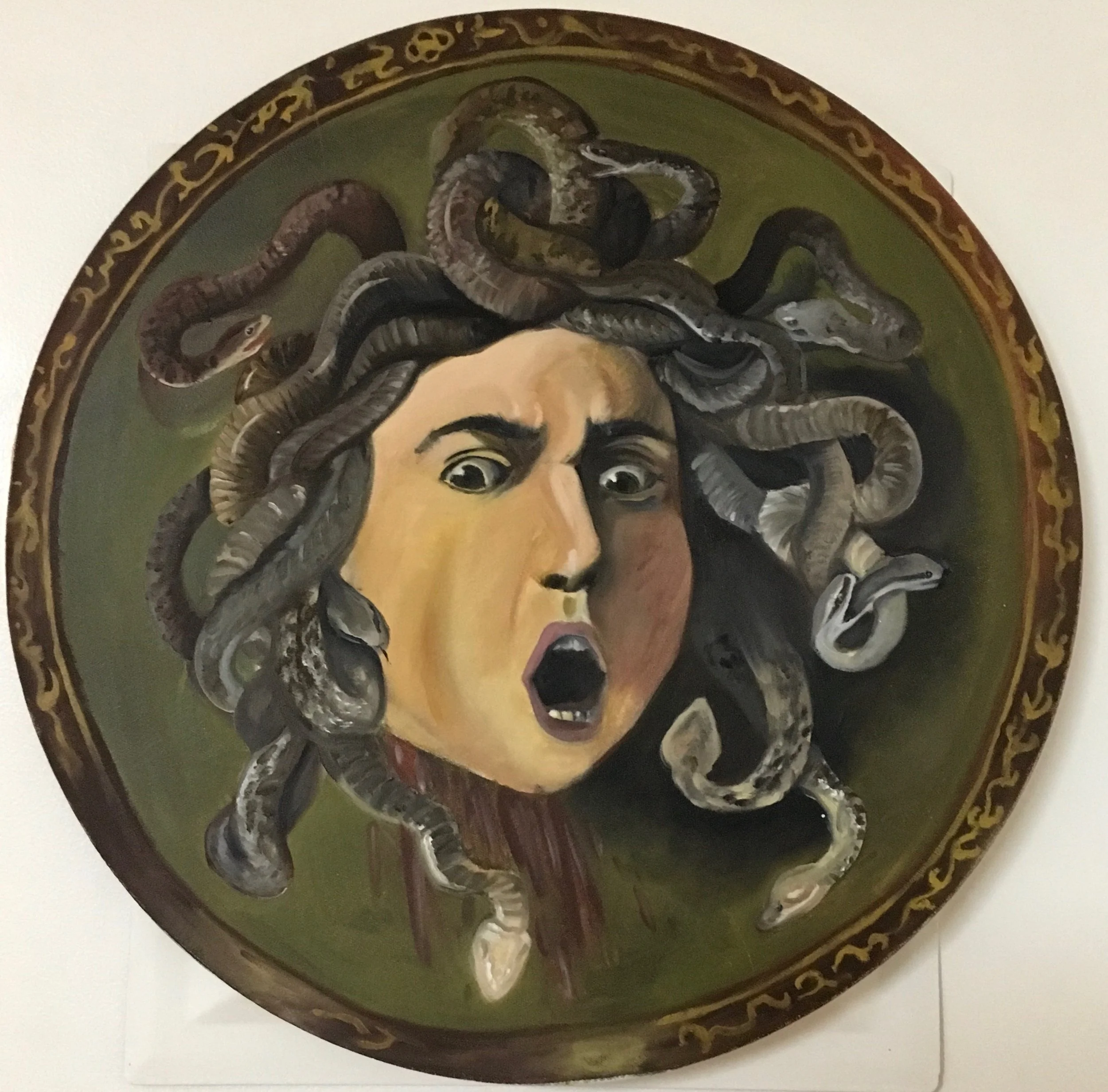 Study of Medusa by Caravaggio