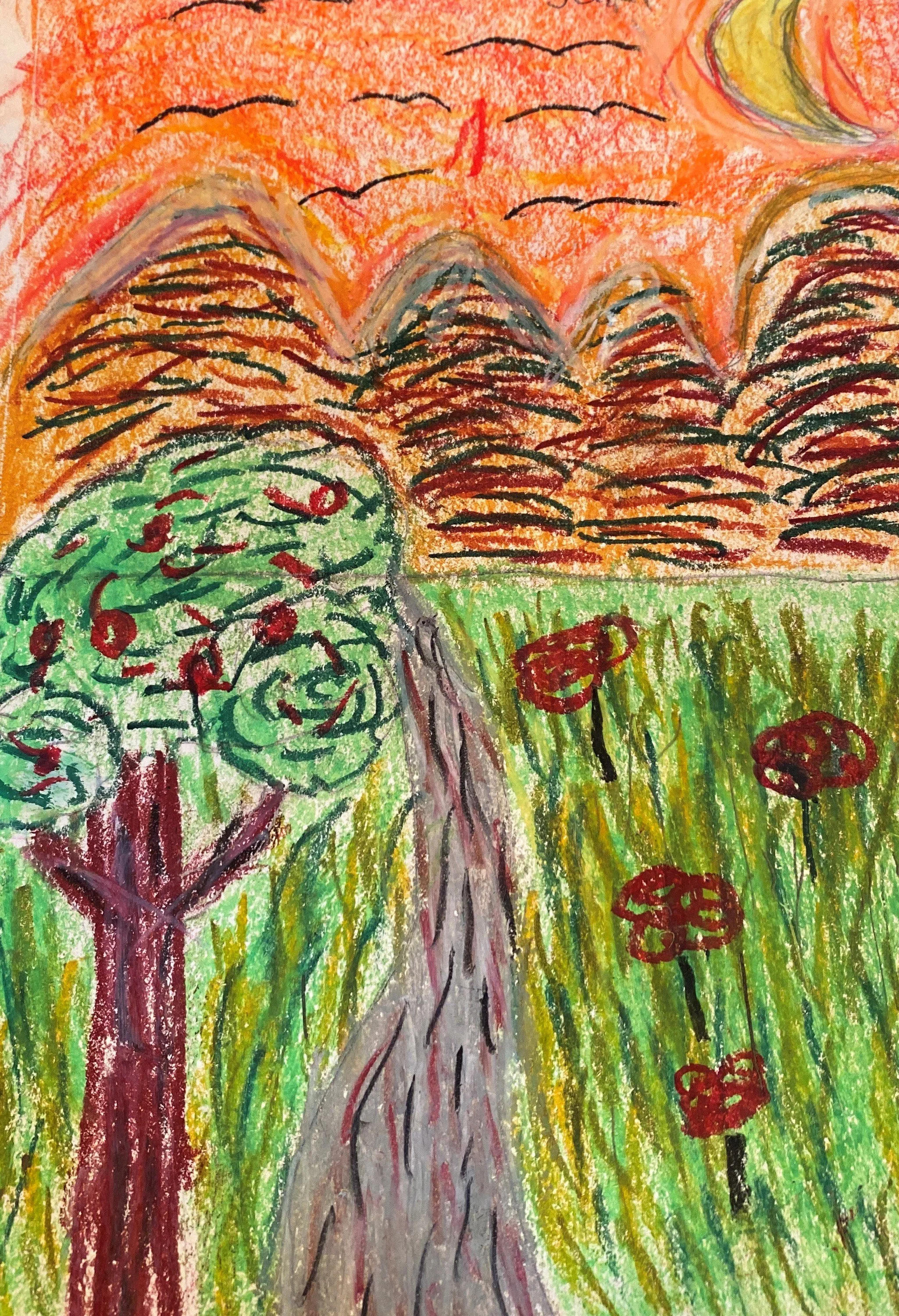 Jaya Textured Van Gogh Landscape.JPG