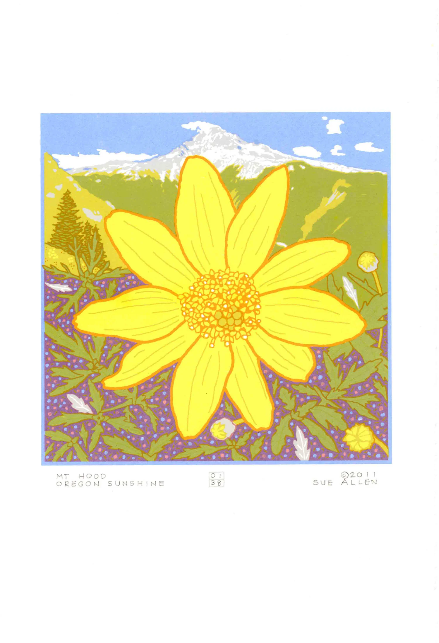 MT HOOD- OREGON SUNSHINE ed: 38