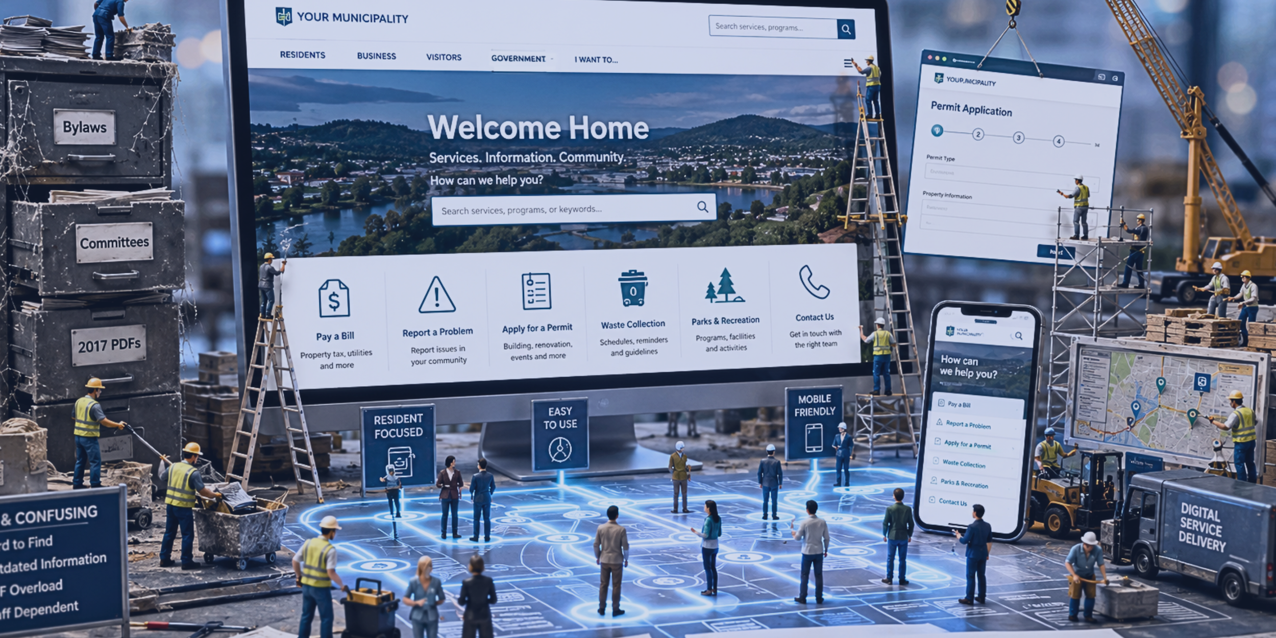 Why Municipal Websites Don’t Help Residents Get Things Done