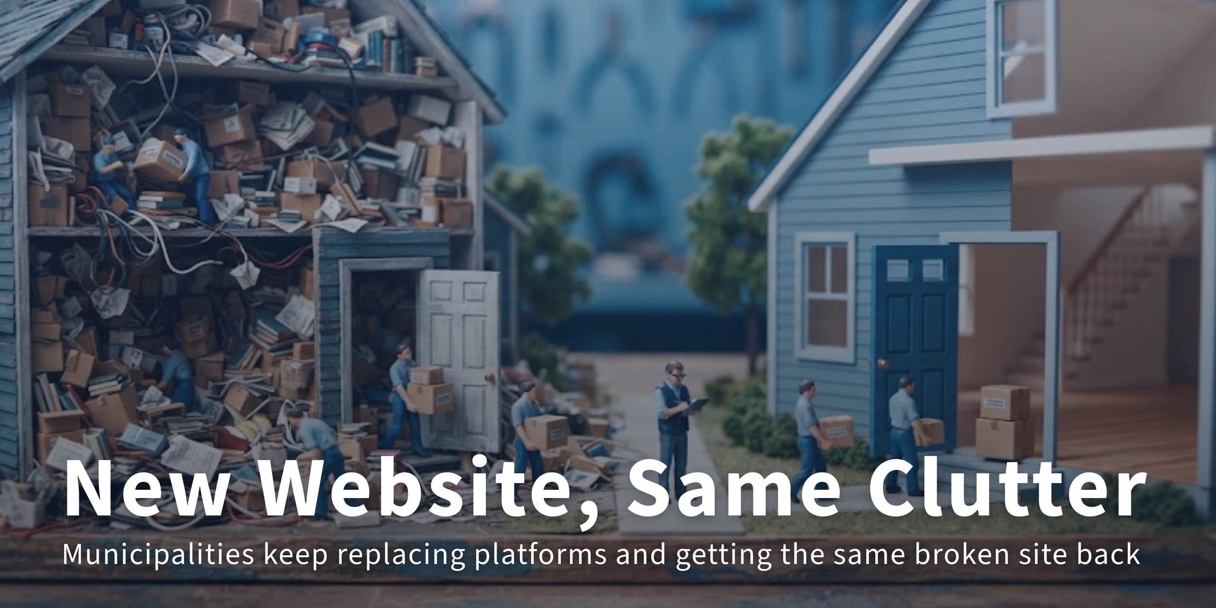 New Website, Same Clutter