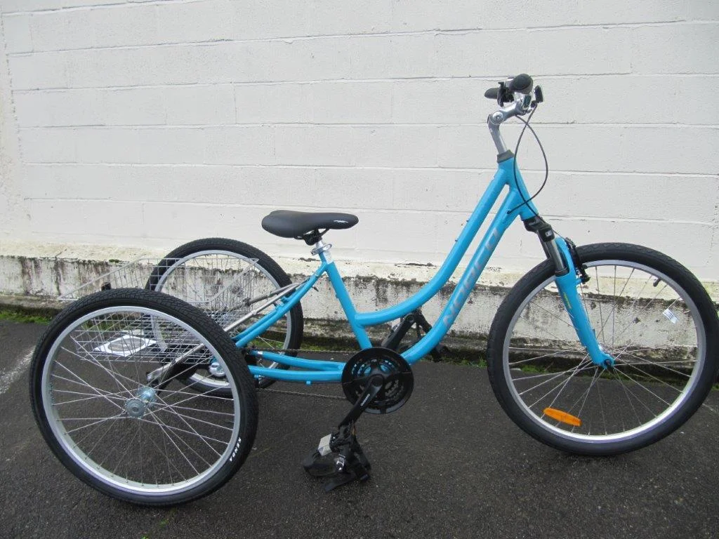 Trike for children with reduced mobility to participate alongside their peers.