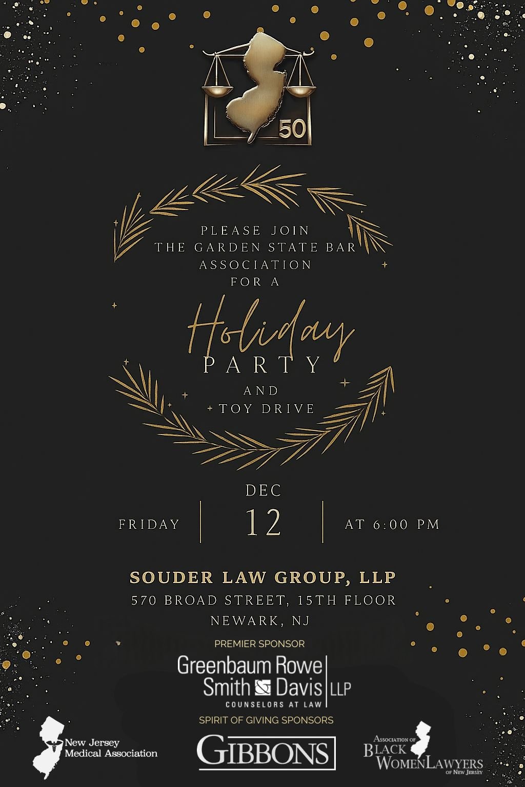 GSBA 2025 Black Professionals Holiday Party &amp; Toy Drive