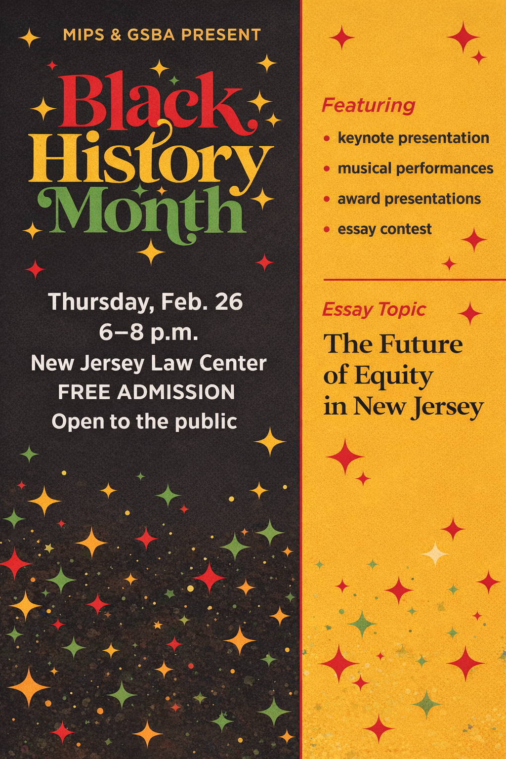 MIPS/GSBA Black History Month Program