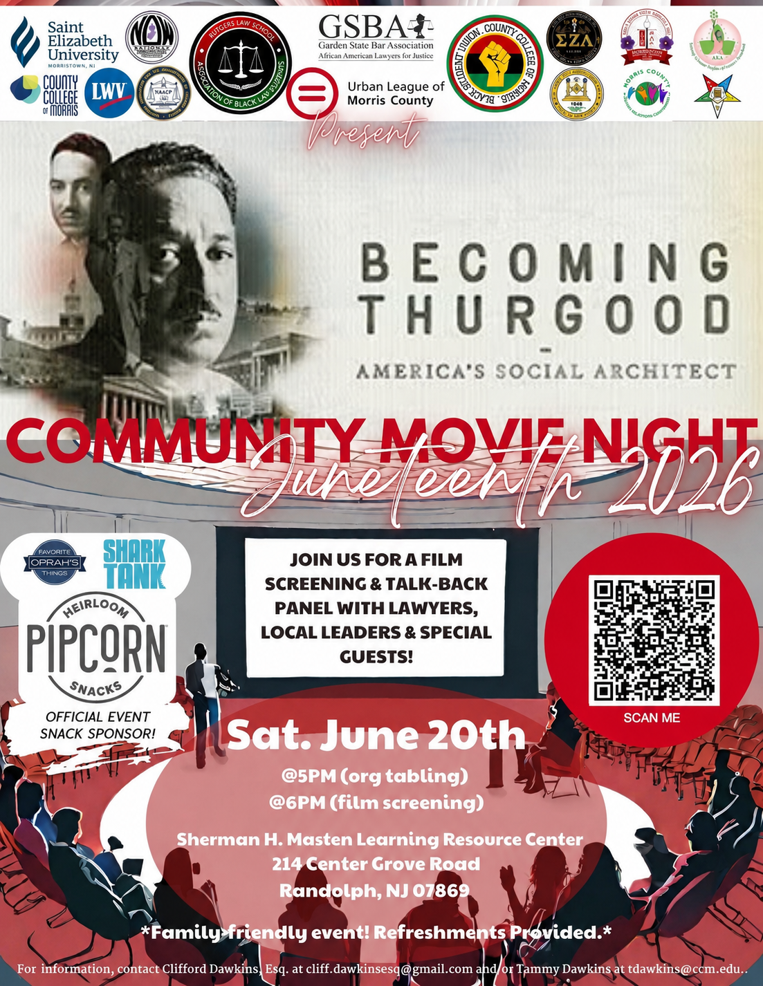 Juneteenth Community Movie Night: Becoming Thurgood