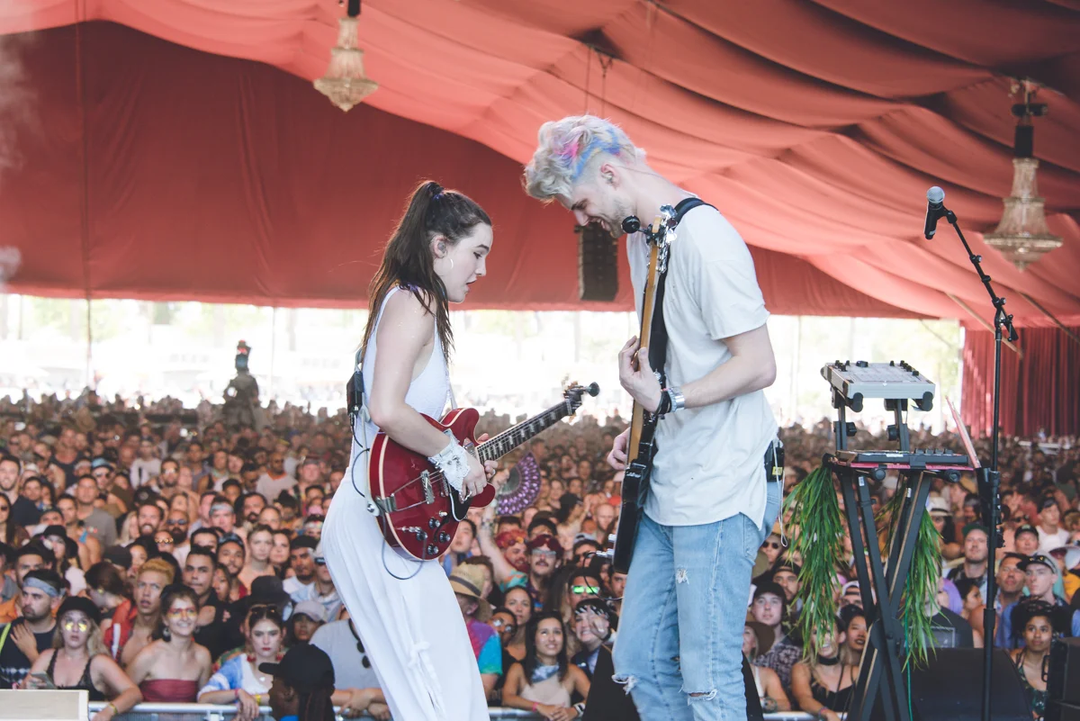 Sofi Tukker at Coachella 2017