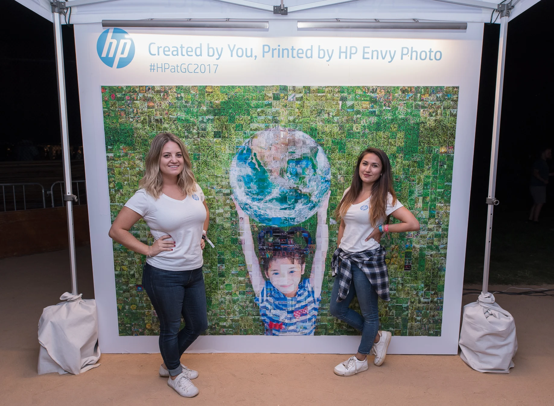 Hewlett Packard at Global Citizens Festival 2017