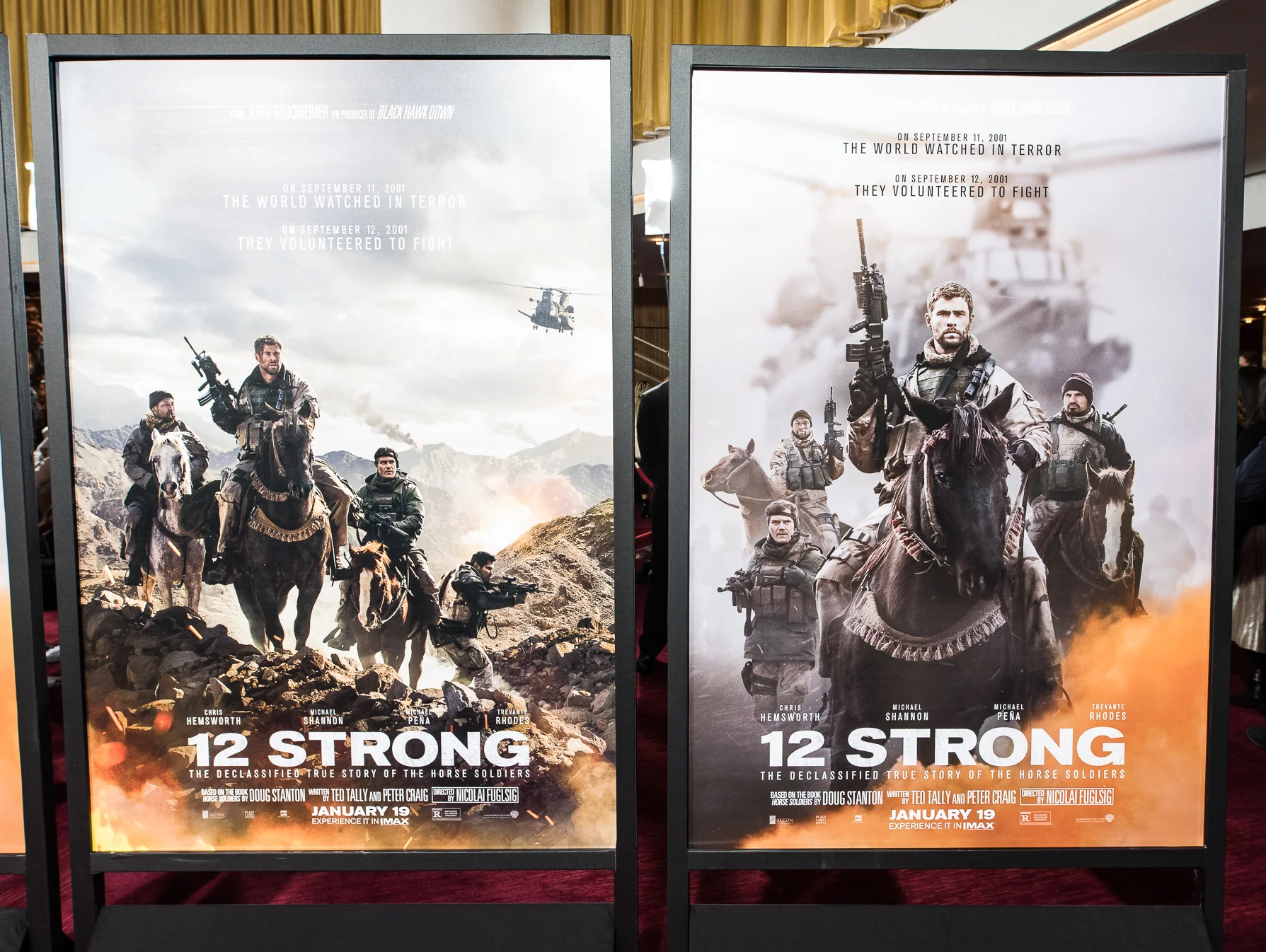 12 Strong for Warner Bros. Studios