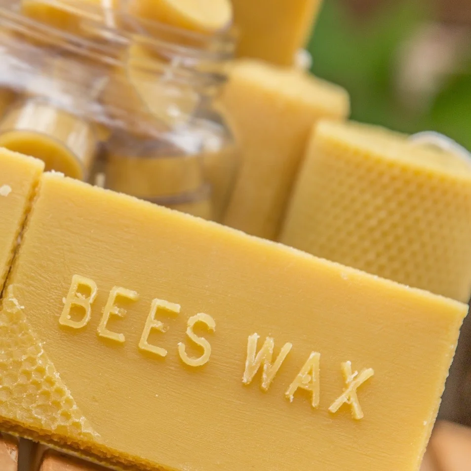 beeswax used in burnishing leather and traditional leather edge finishing, learn how to build a leathergoods business, sell your leathergoods, how to start a small business, leather beast