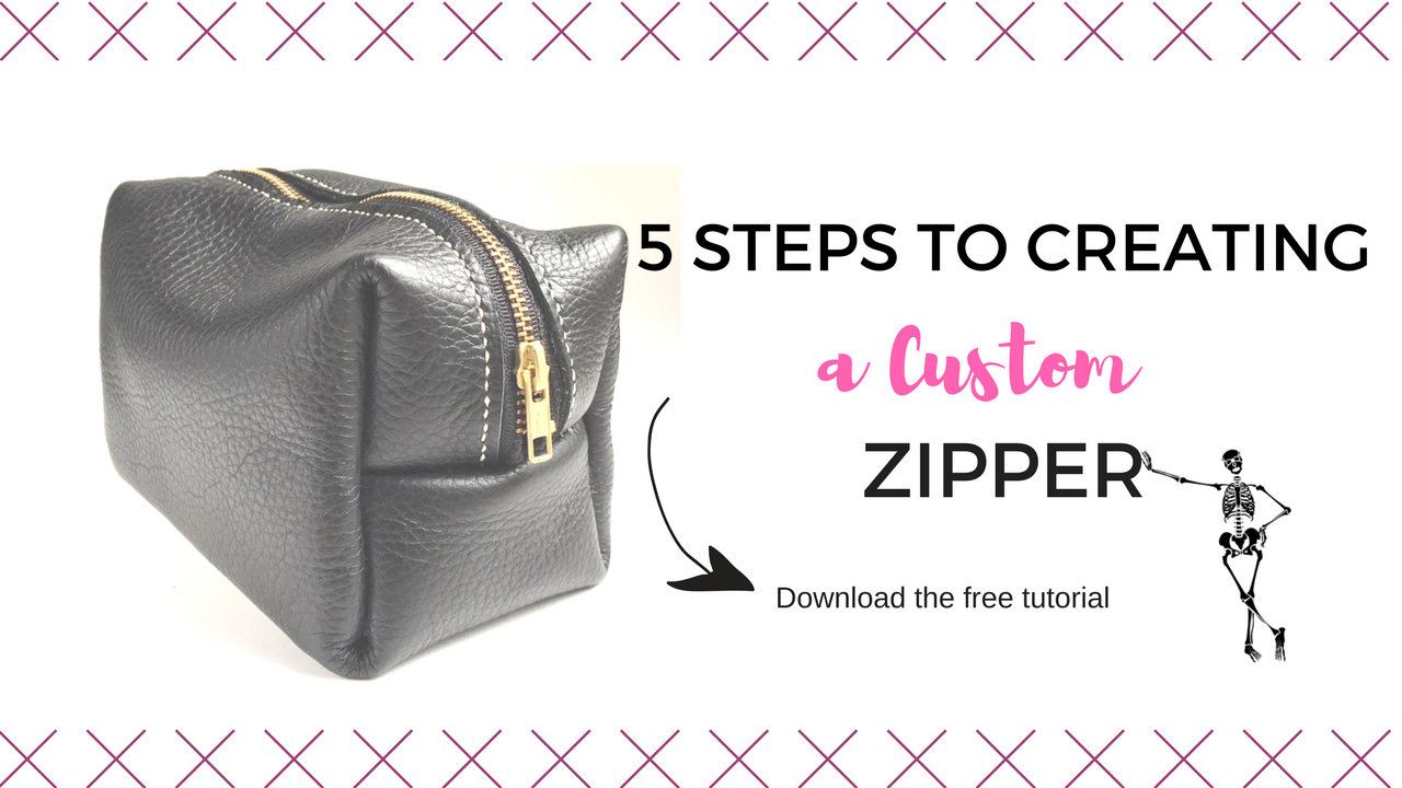 5 Steps to Creating a Custom Zipper for LeatherWork