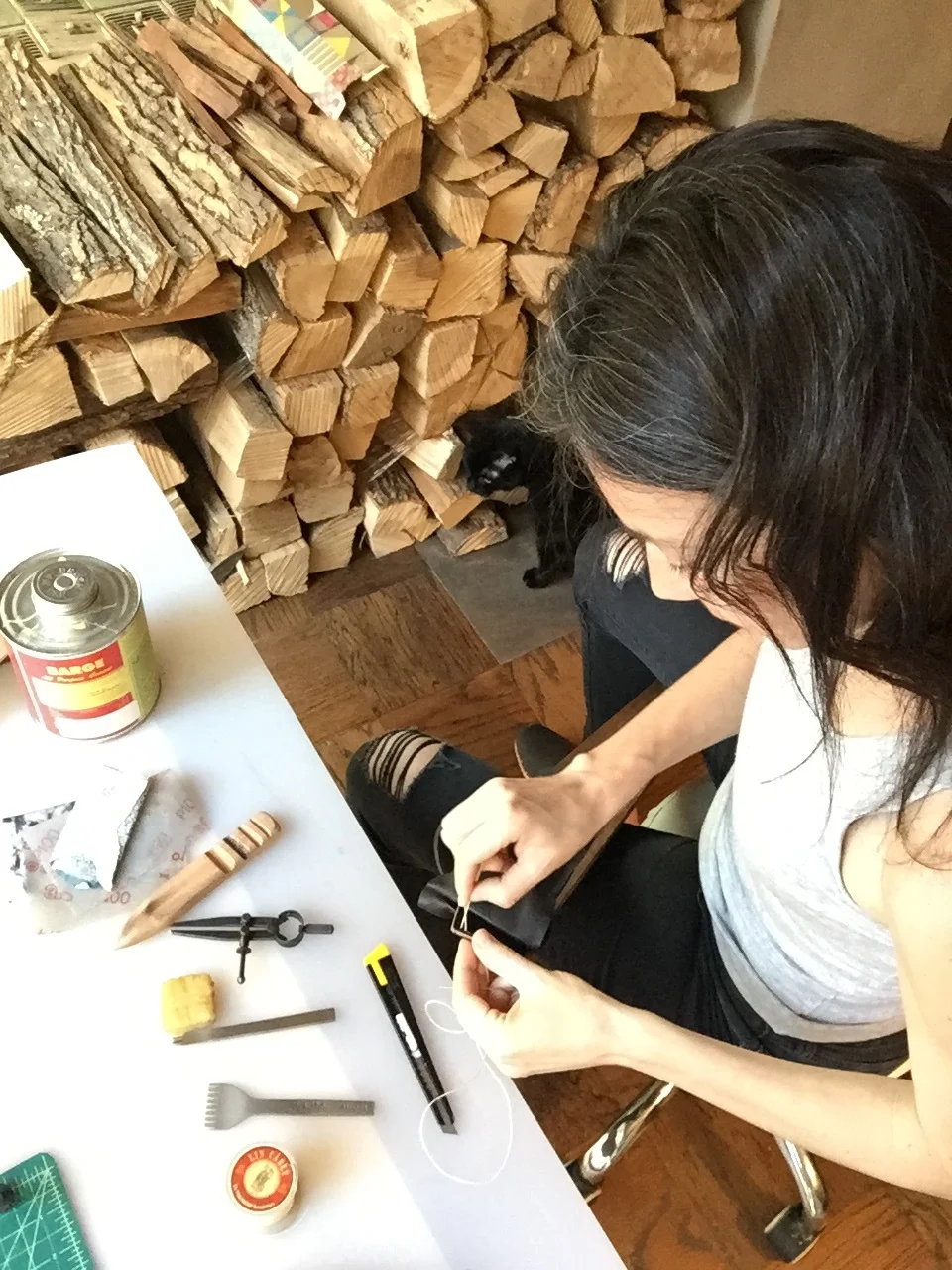 Learning Traditional Leatherwork - SIGN UP FOR THE FREE WORKSHOP