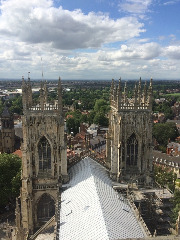 View of York Minster Towers