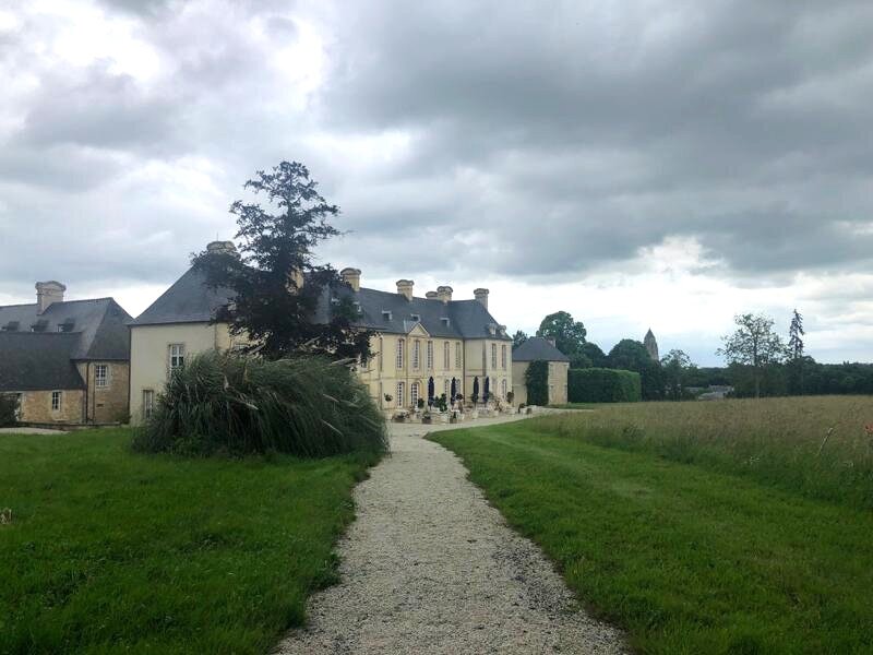 Back of Chateau D'Audrieu