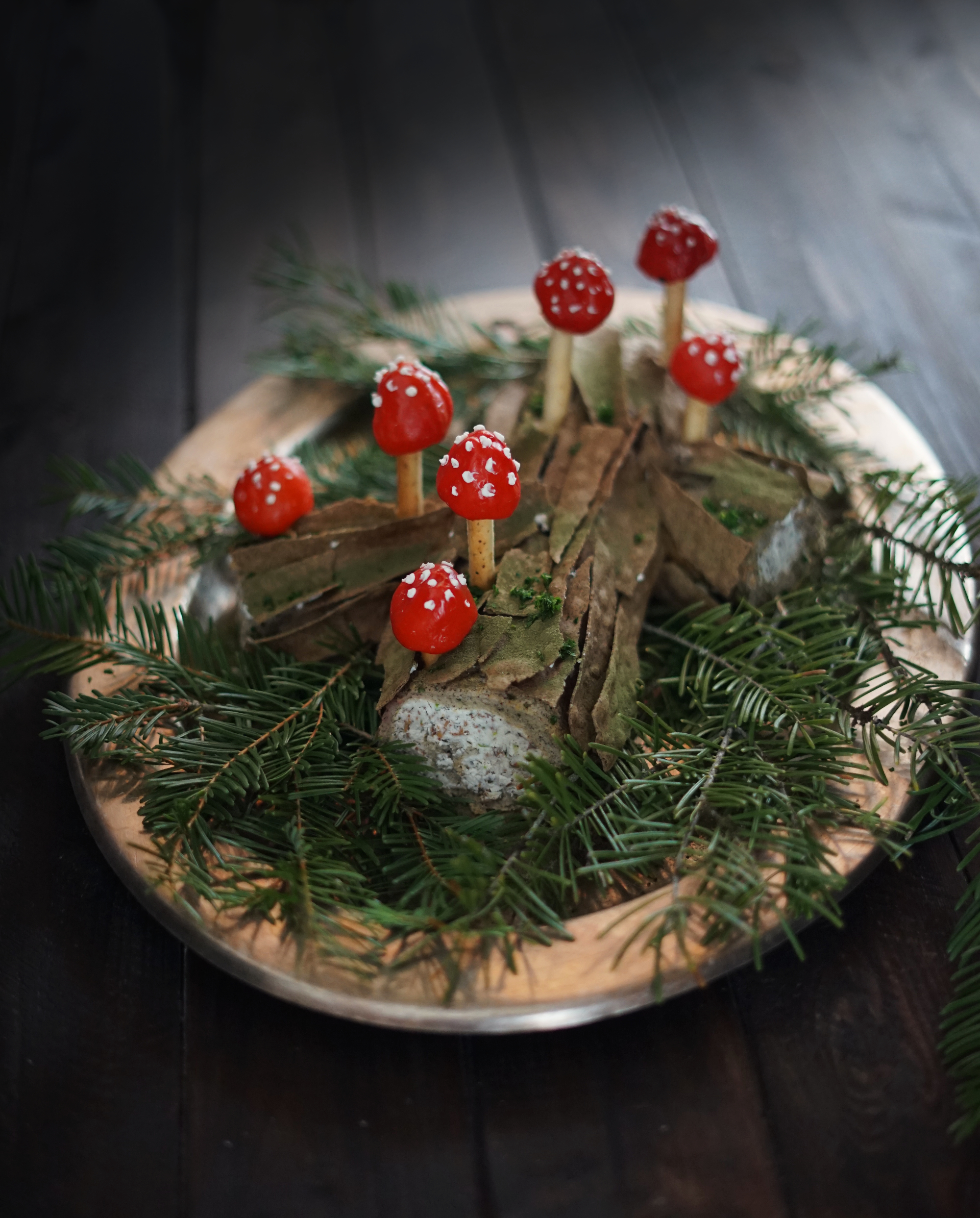 Cardamom, Orange, and Ricotta Buche De Noel — Gathered At My Table -  seasonal baking recipes with a creative twist