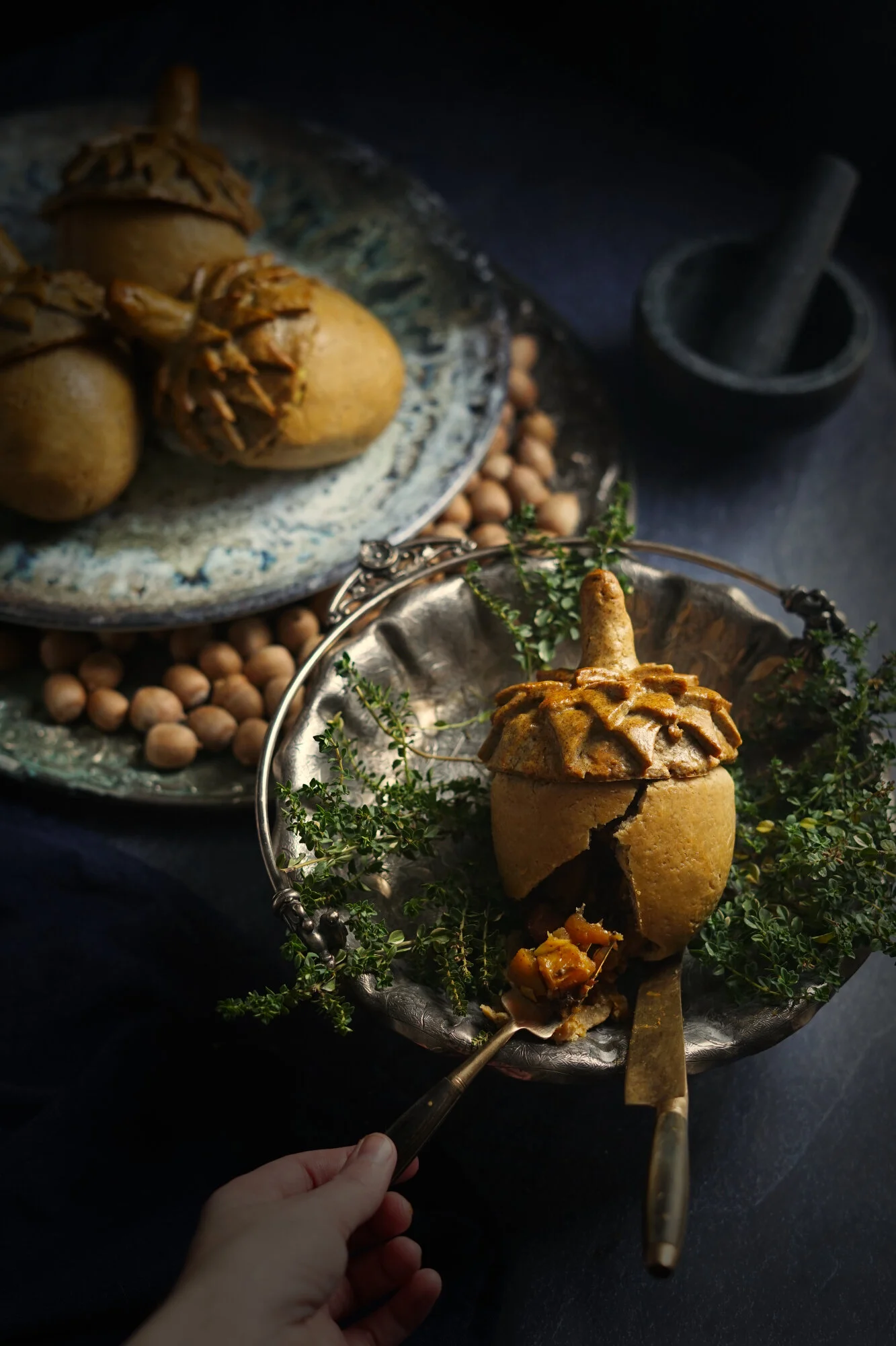 Secret Recipe: Acorn Pot Pies: Mast Years and Golden Brambles