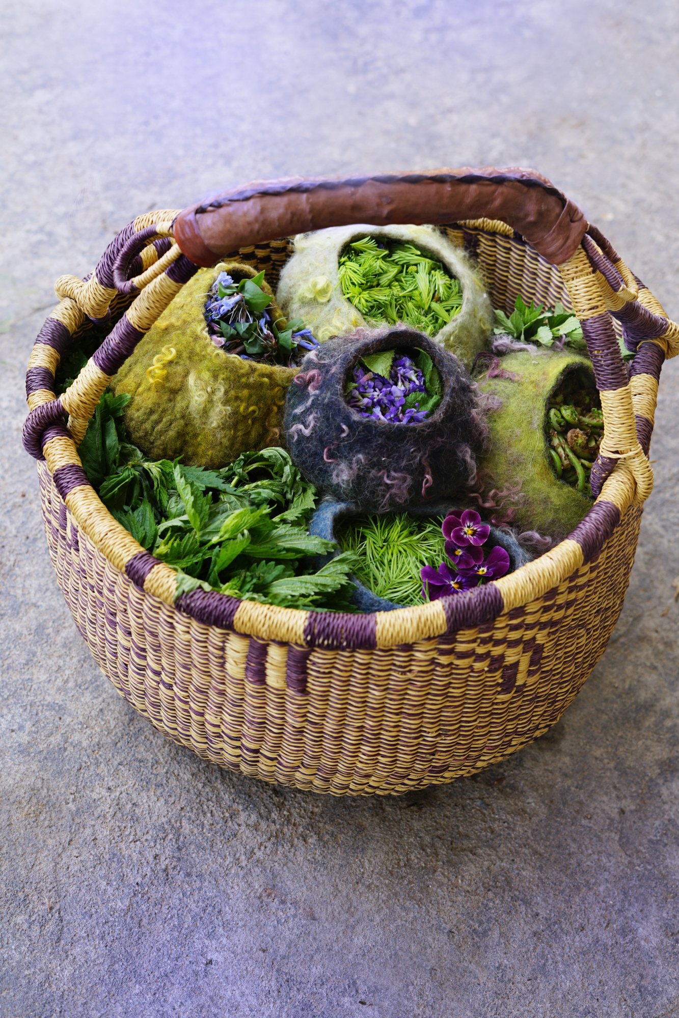 Craft Club: Felted Foraging Bowls and a Meditation on Touch — The ...