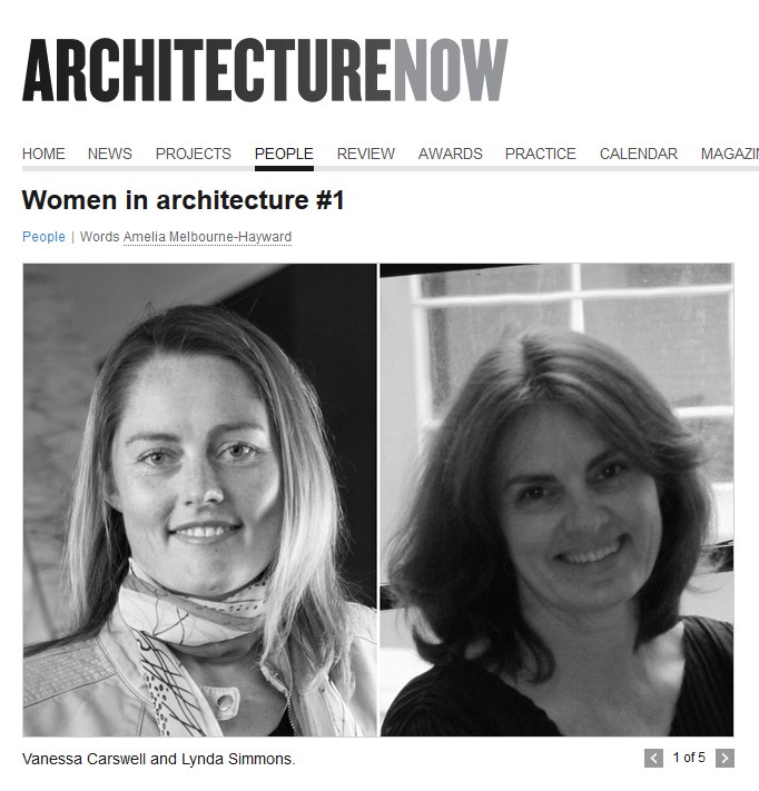 ARTICLE: ARCHITECTURENOW INTERVIEW