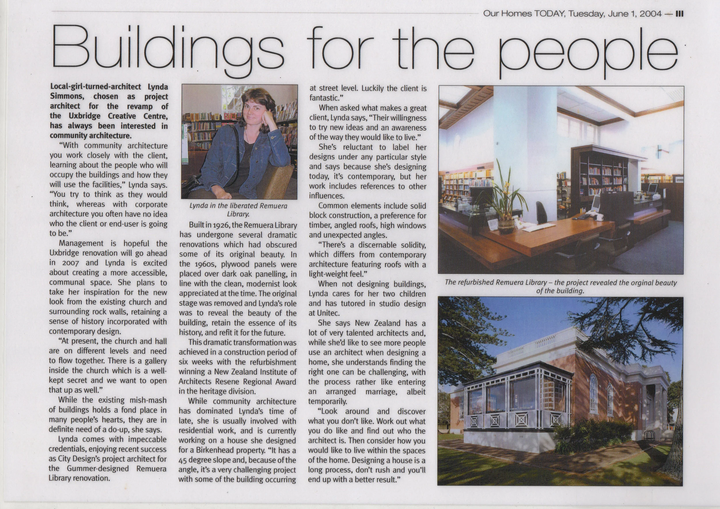 Buildings for the People 2004