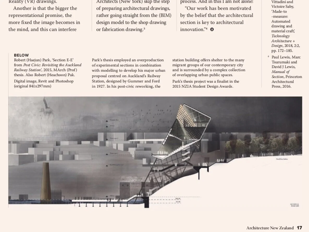 The Disappearing Plan and Section (2020)