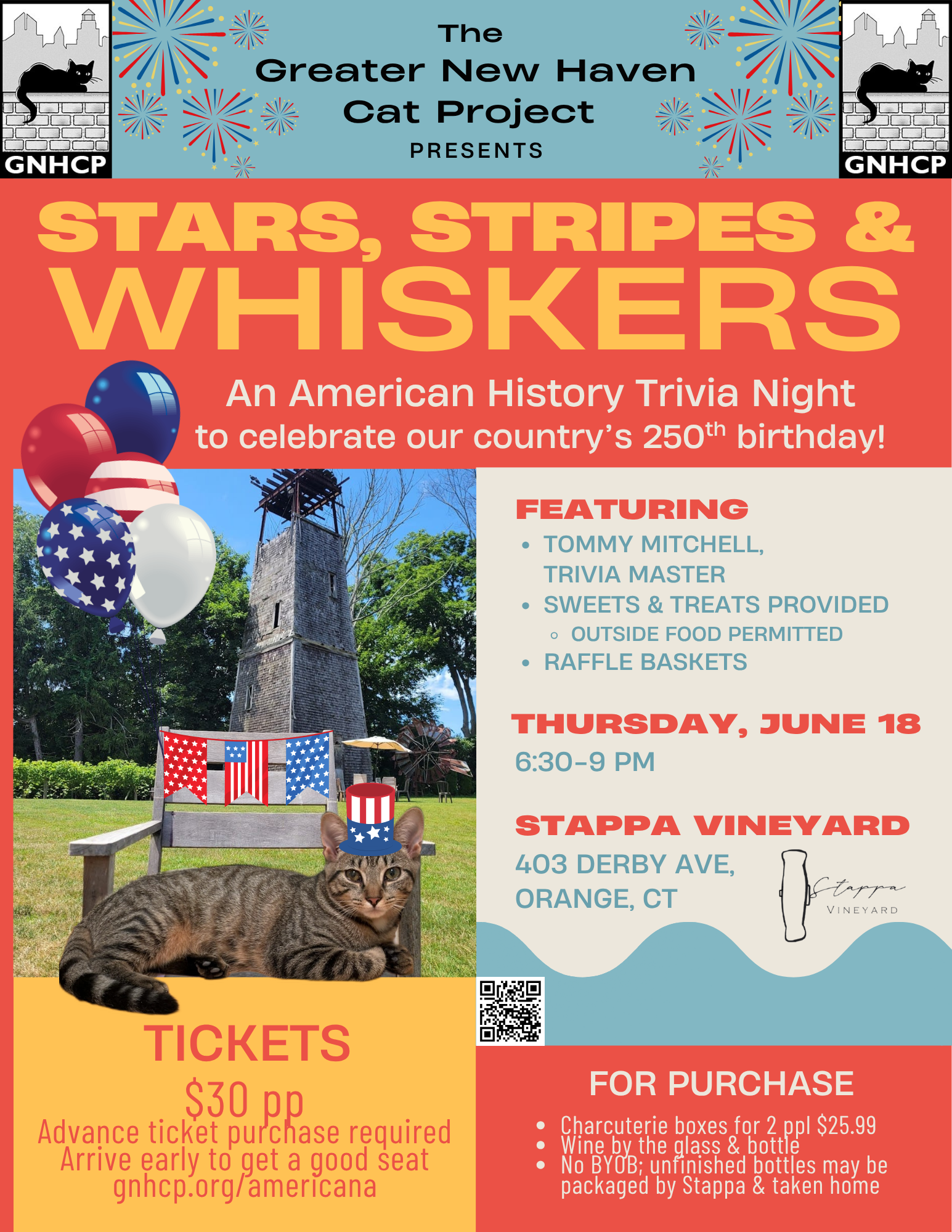 Stars, Stripes, &amp; Whiskers Trivia Night