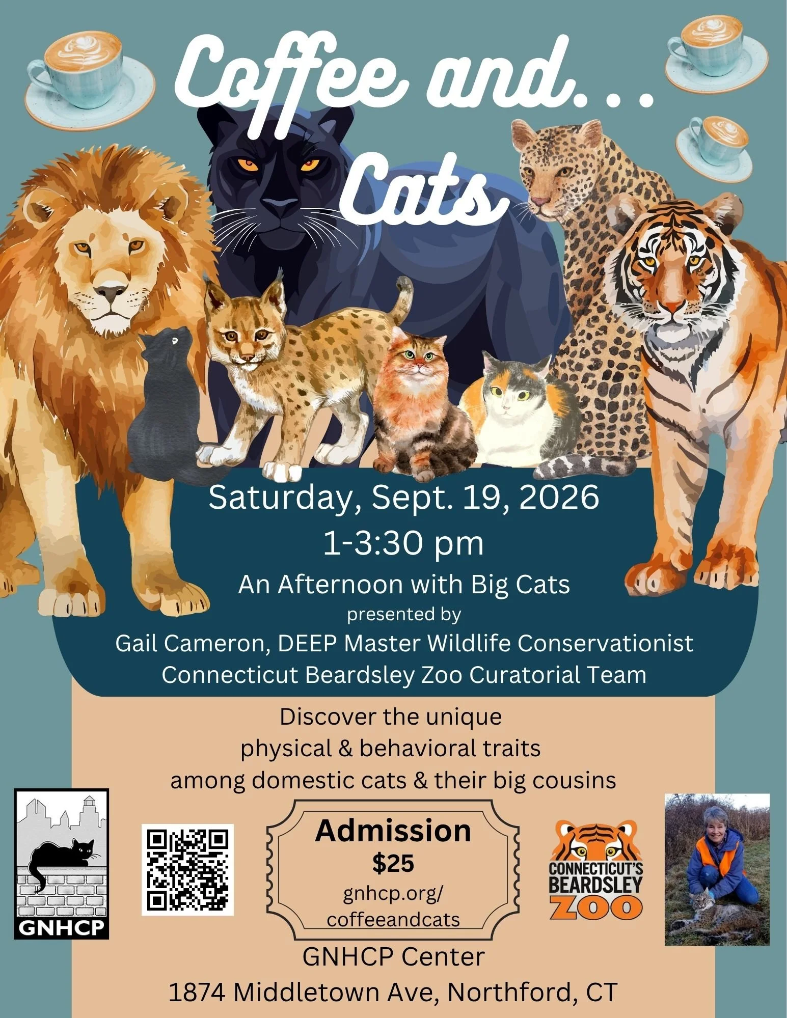 Coffee and Cats - An Afternoon with Big Cats