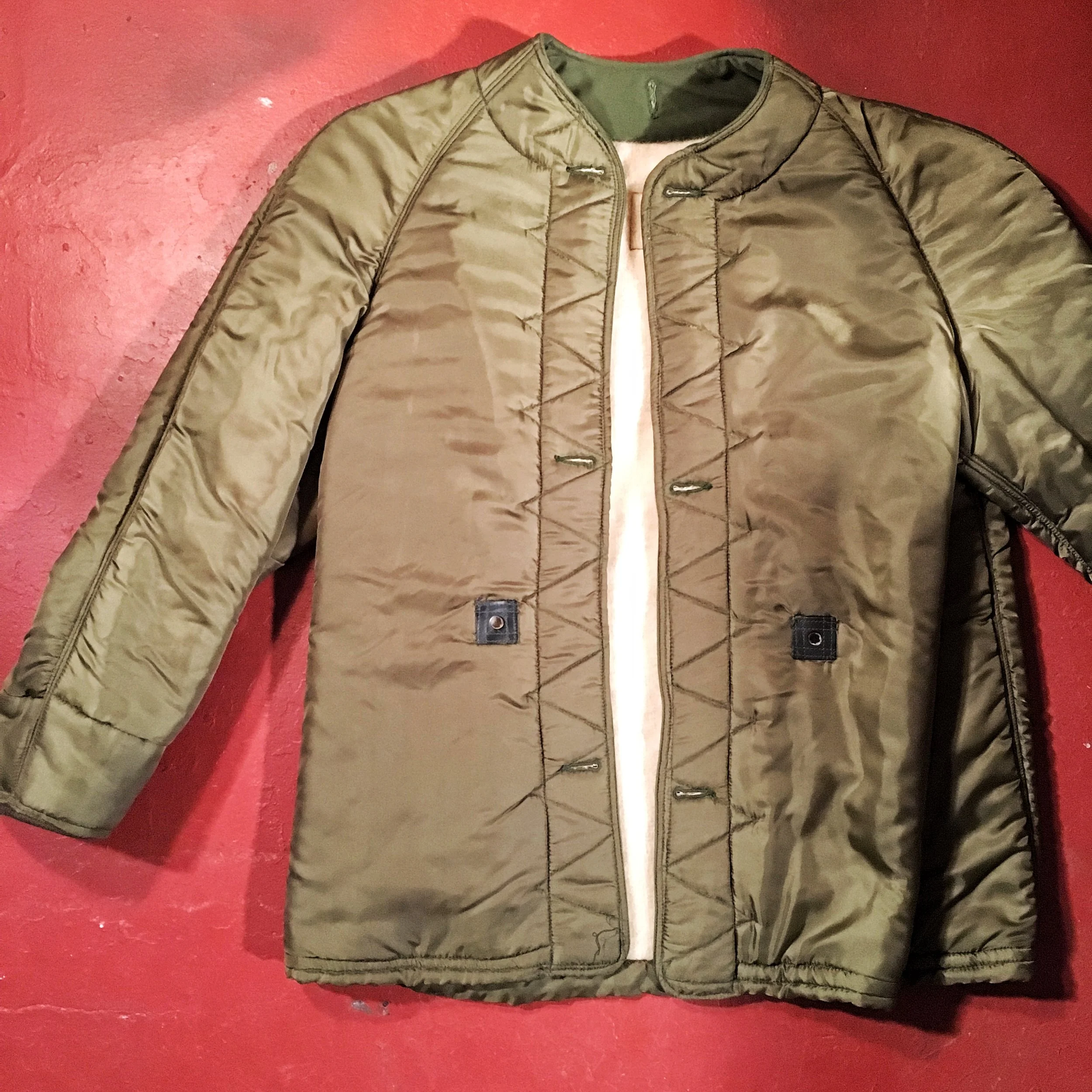 Vintage Military Fully Lined Liner Coat