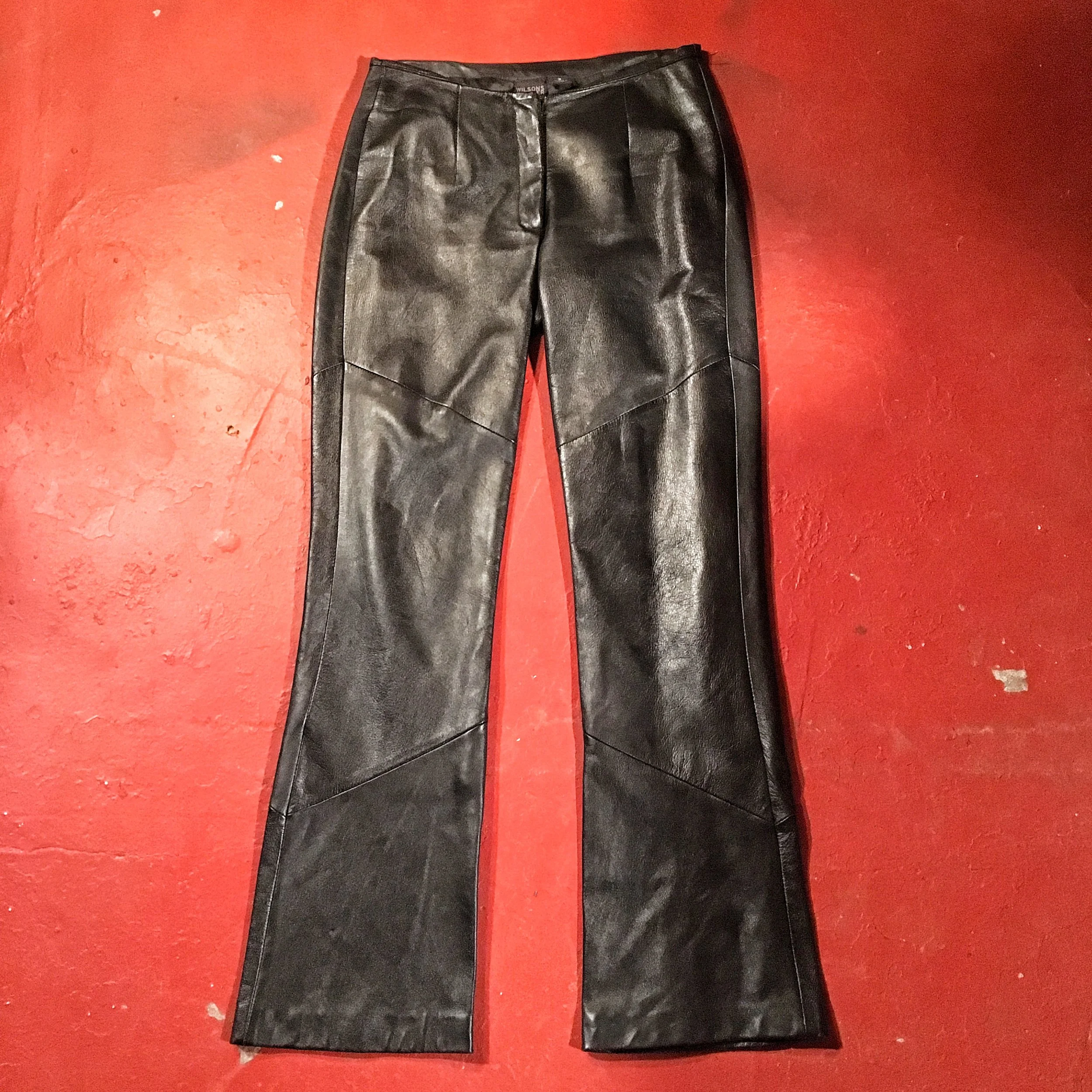 Wilsons Bootleg Leather Pants