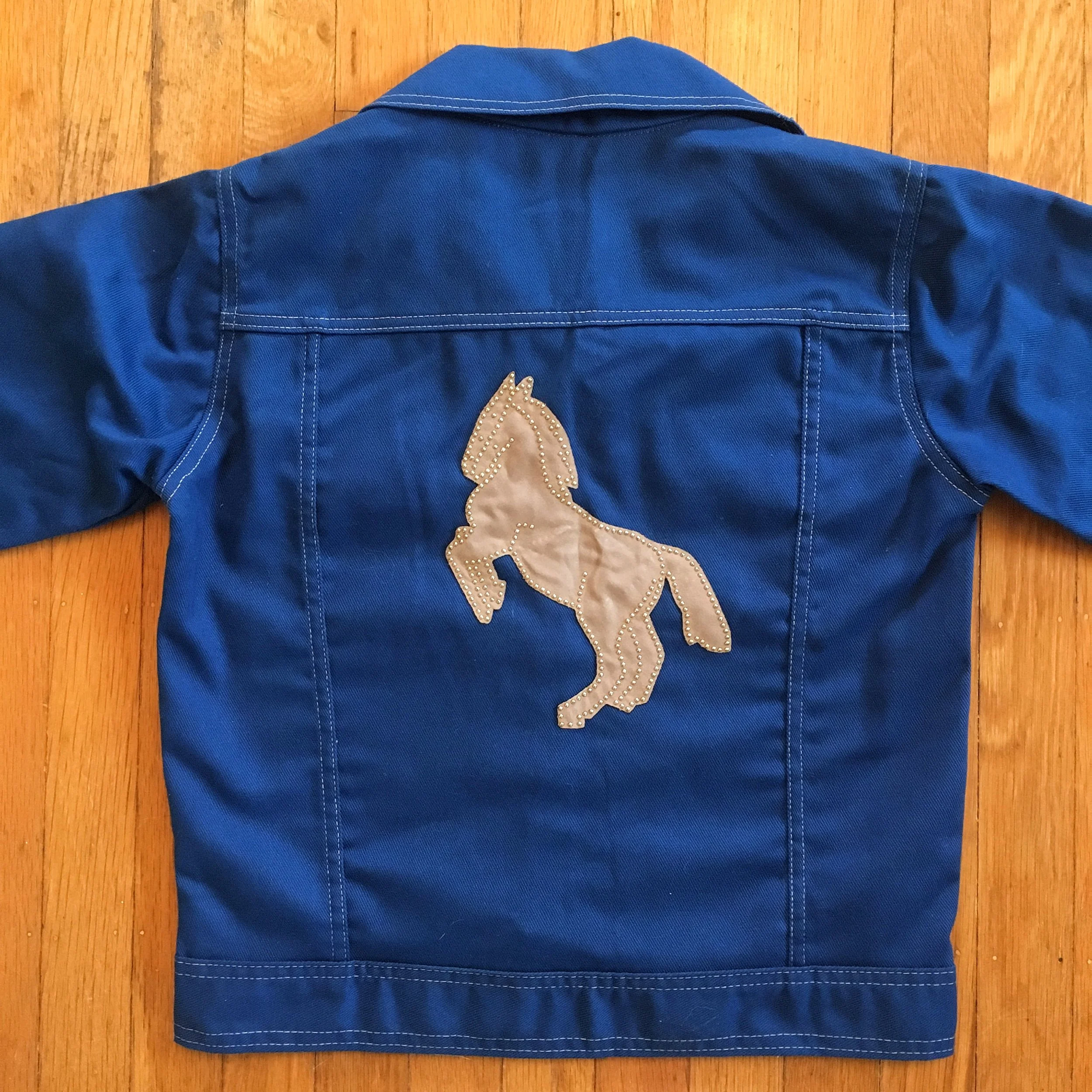 Vintage 70's Jacket with Horse