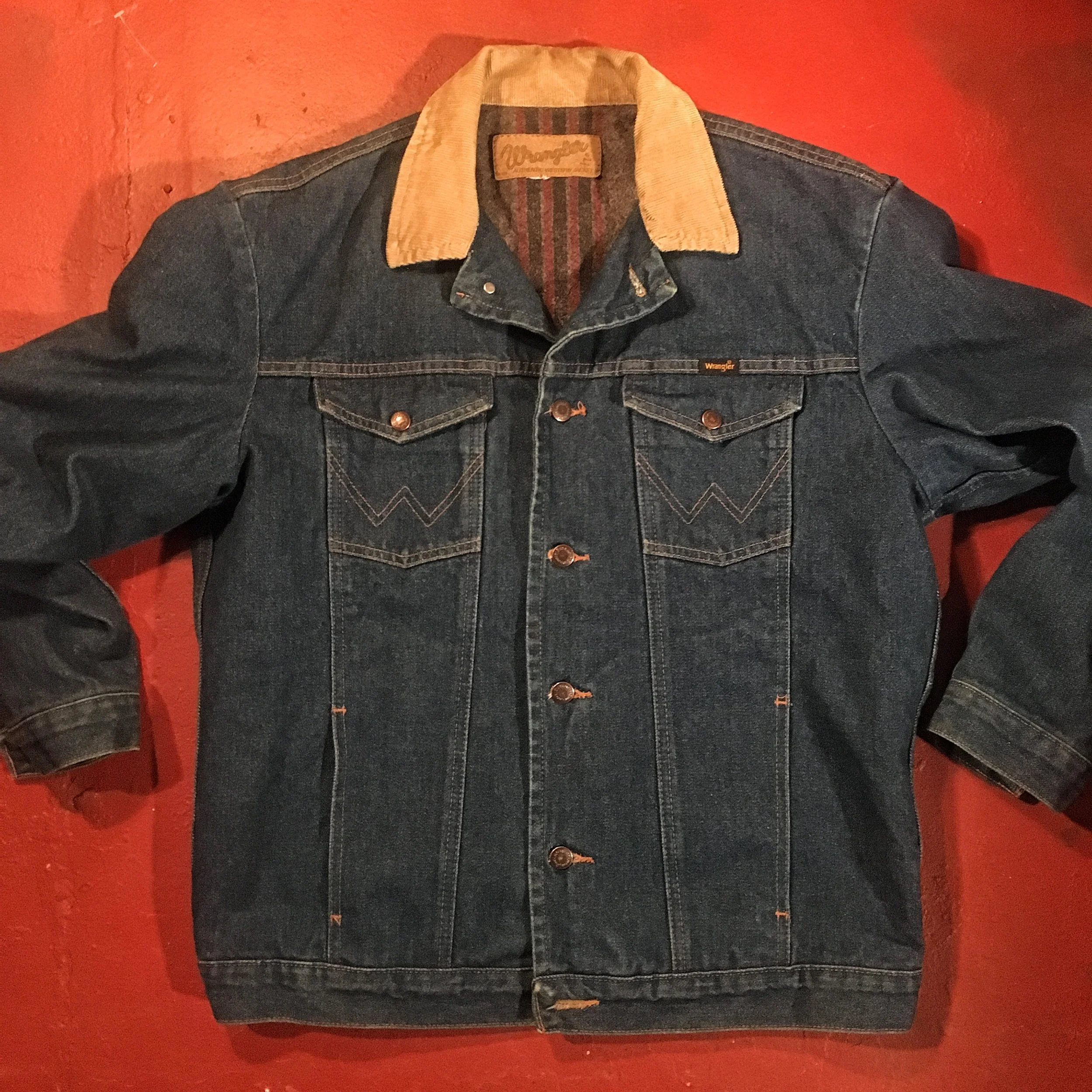 Vintage Denim Wrangler Jacket Fully Insulated
