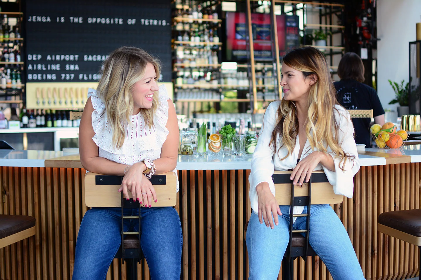 Morgan King (Left) Owner of Morgan King Real Estate Group. Taylor Whipp (Right) Owner of Taylor Whipp Designs.
