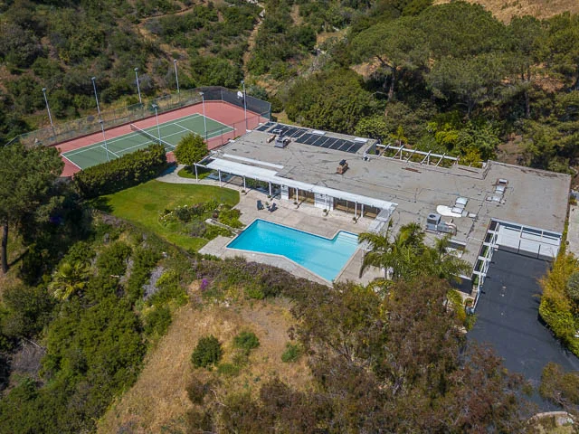 Exquisite layout of this Hollywood Hills masterpiece.