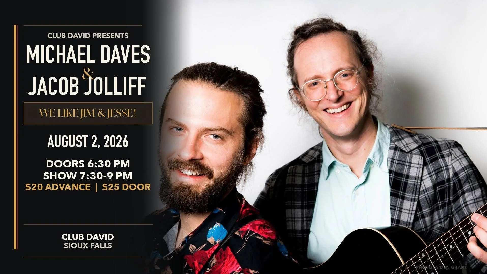 Michael Daves & Jacob Jolliff at Club David