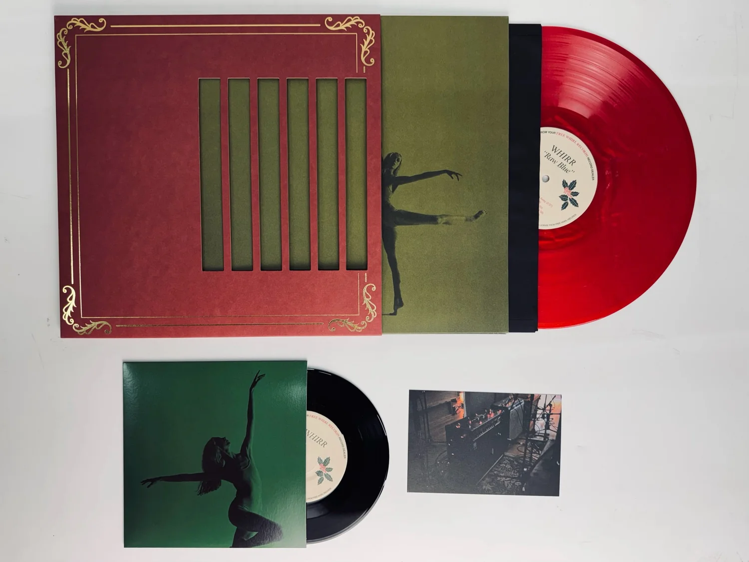 Whirr Raw blue Xmas edition限定レコード WHIRR - 