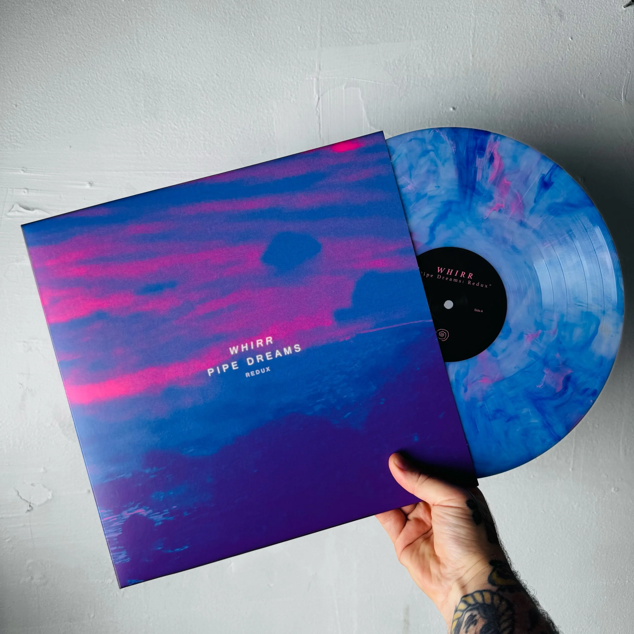 WHIRR - PIPE DREAMS 12" LP [PINK & BLUE MARBLE]