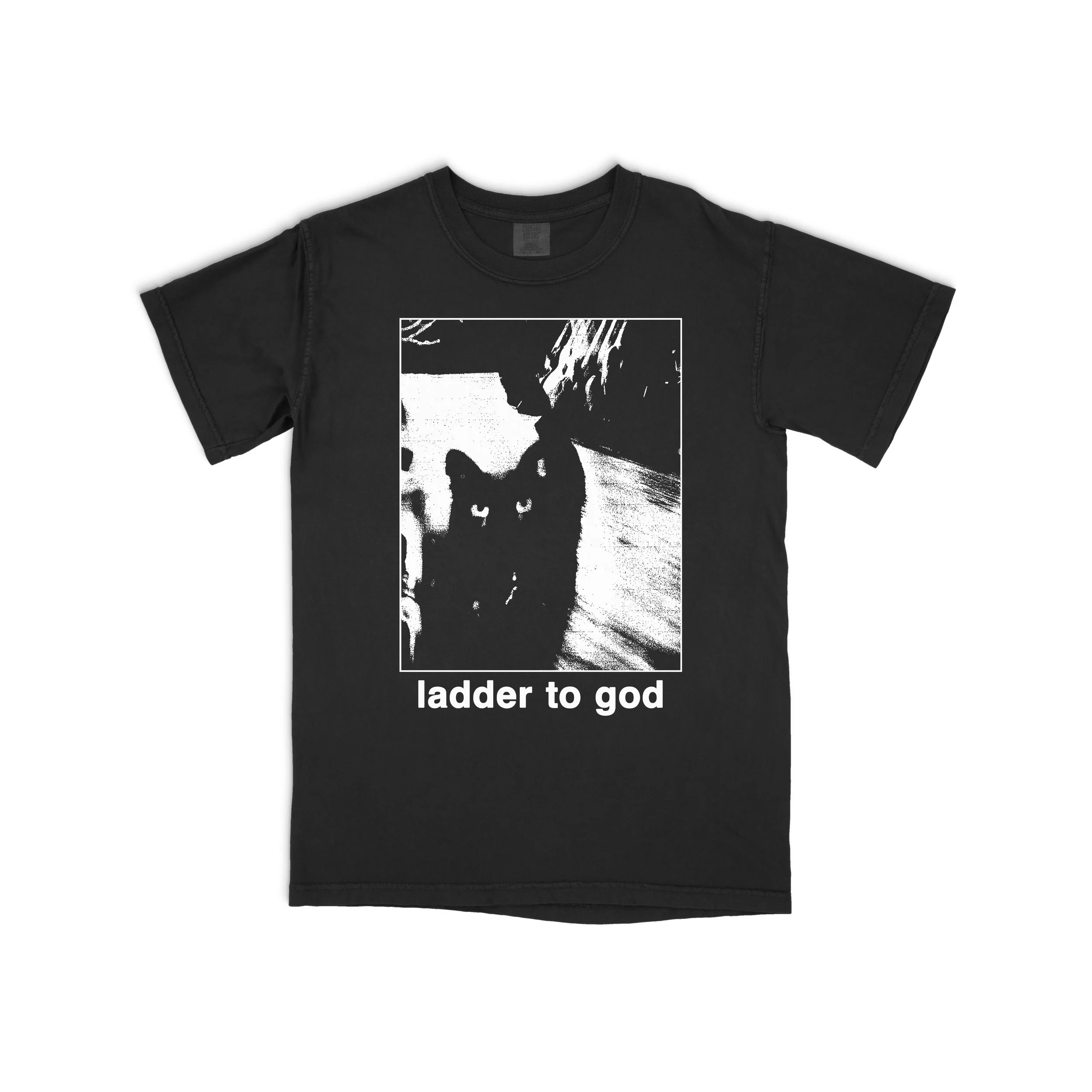 LADDER TO GOD CAT T-SHIRT